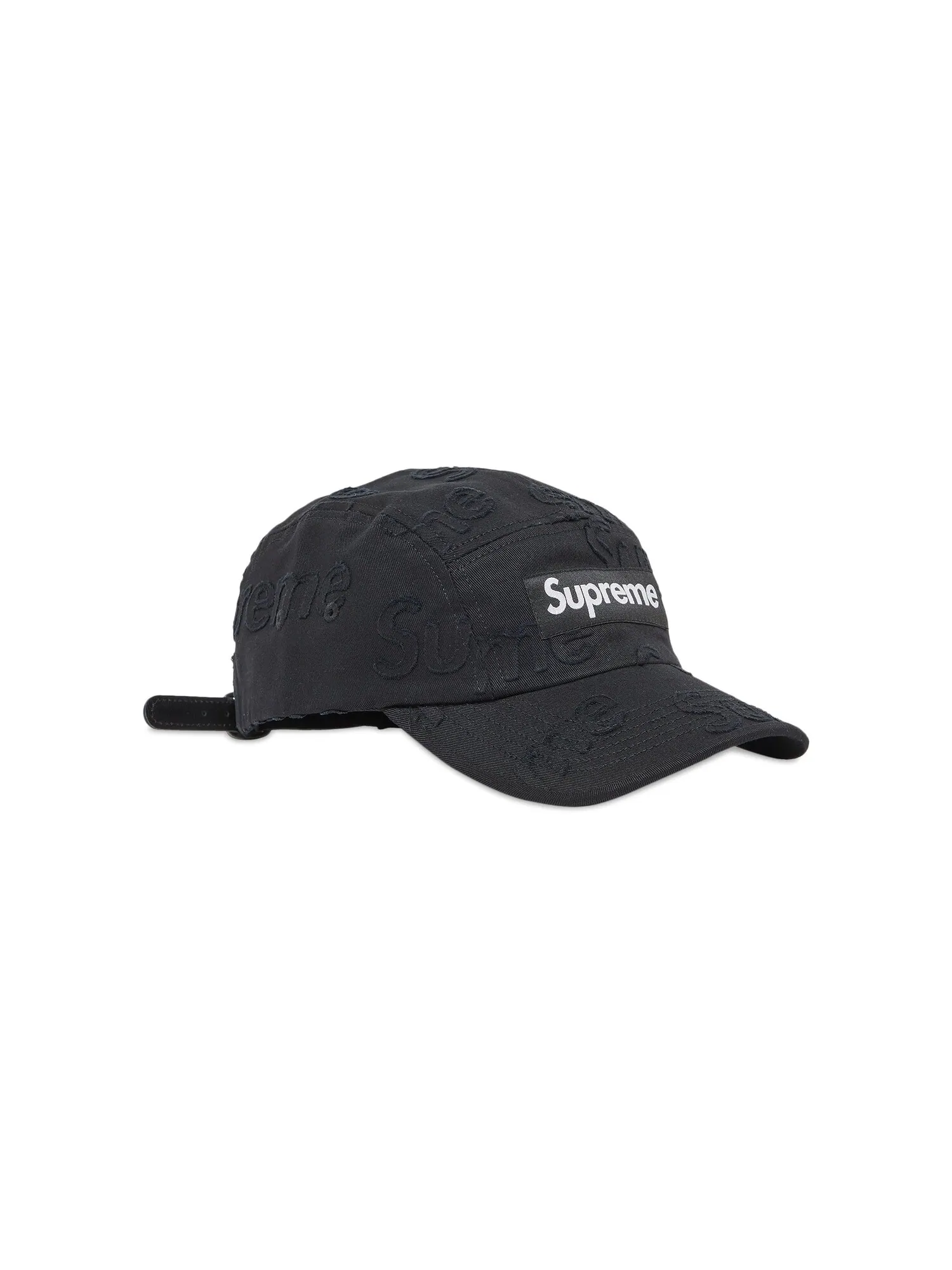 Твиловая кепка Supreme Lasered — изображение 2 из 4, черный