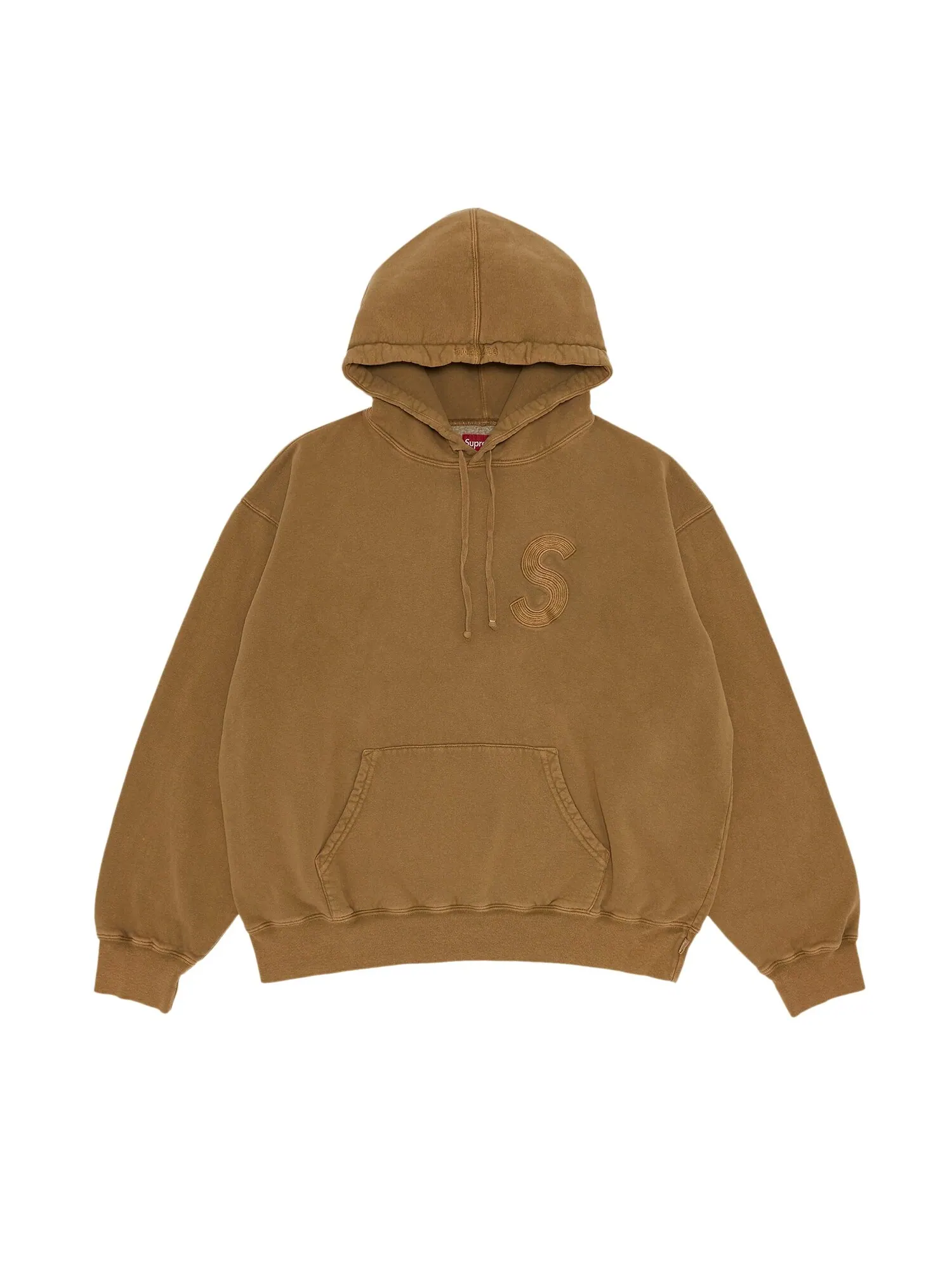Толстовка с капюшоном и логотипом Supreme Overdyed S — изображение 1 из 2, таун