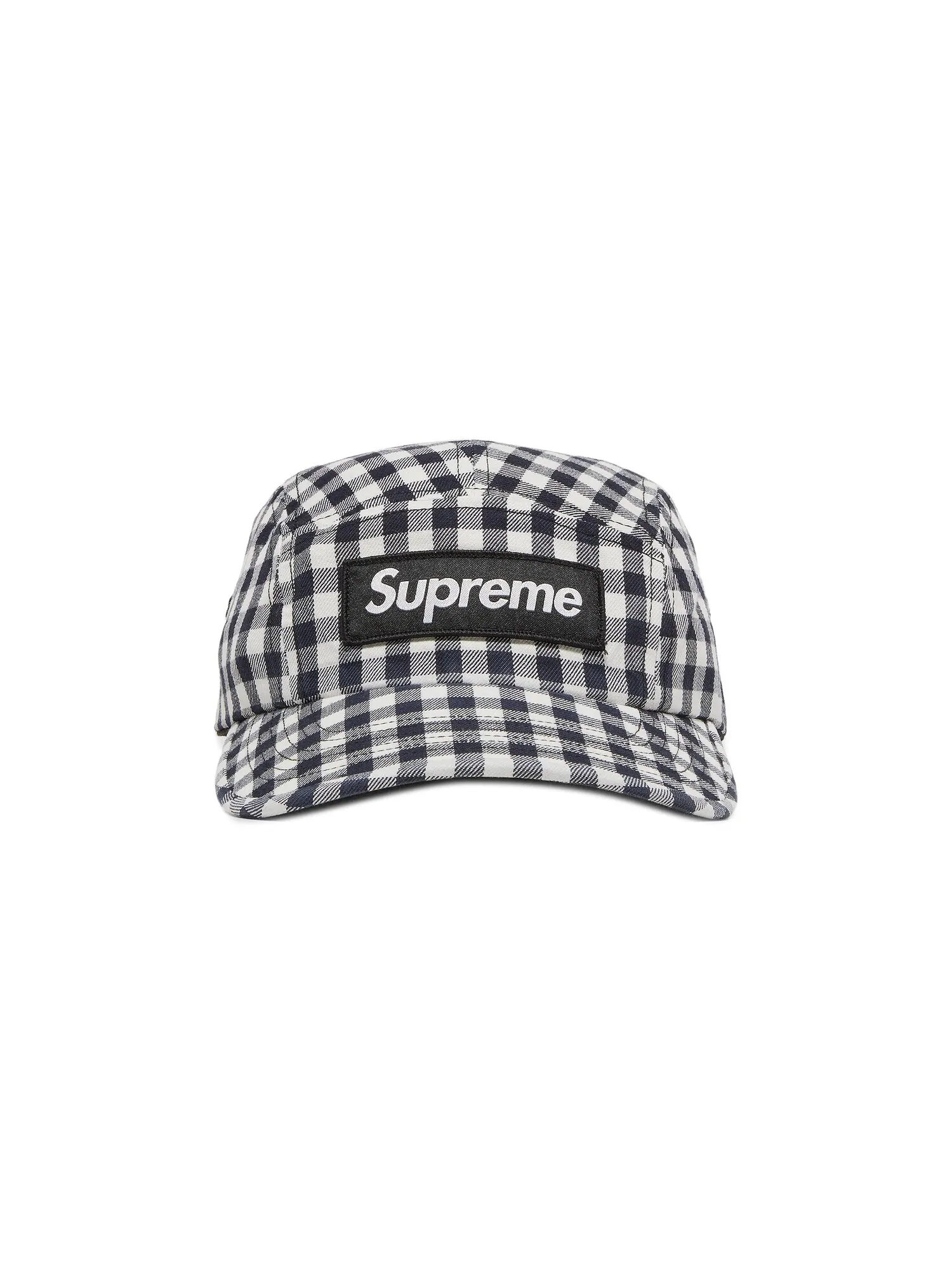 Кепка Supreme Gingham Camp — изображение 1 из 4, черный