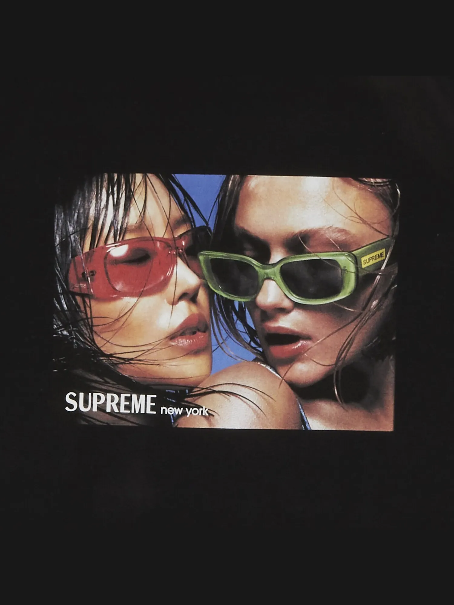 Футболка Supreme Eyewear — изображение 2 из 2, черный