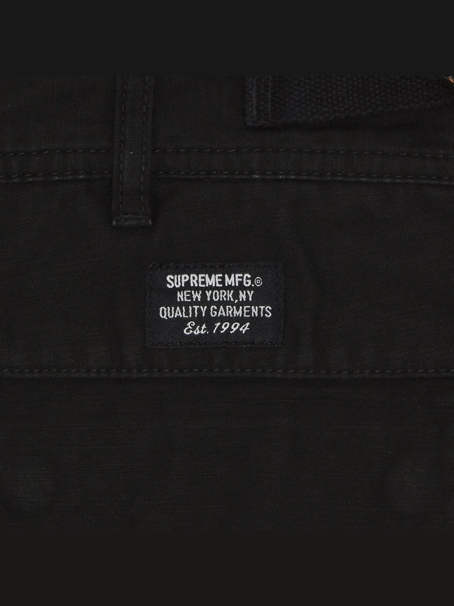 Брюки-карго Supreme — изображение 3 из 3, черный