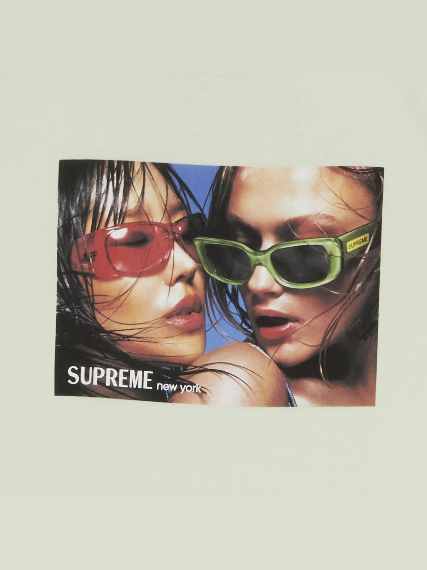 Футболка Supreme Eyewear — изображение 2 из 2, зеленый