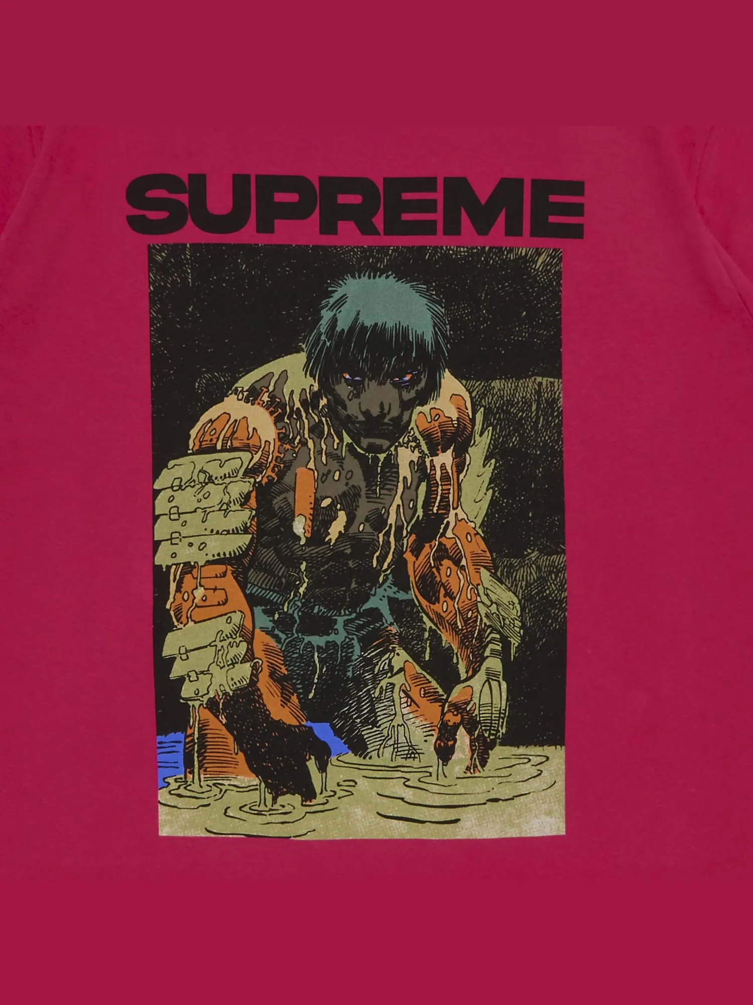 Футболка Supreme Ronin Розовая — изображение 3 из 3, розовый