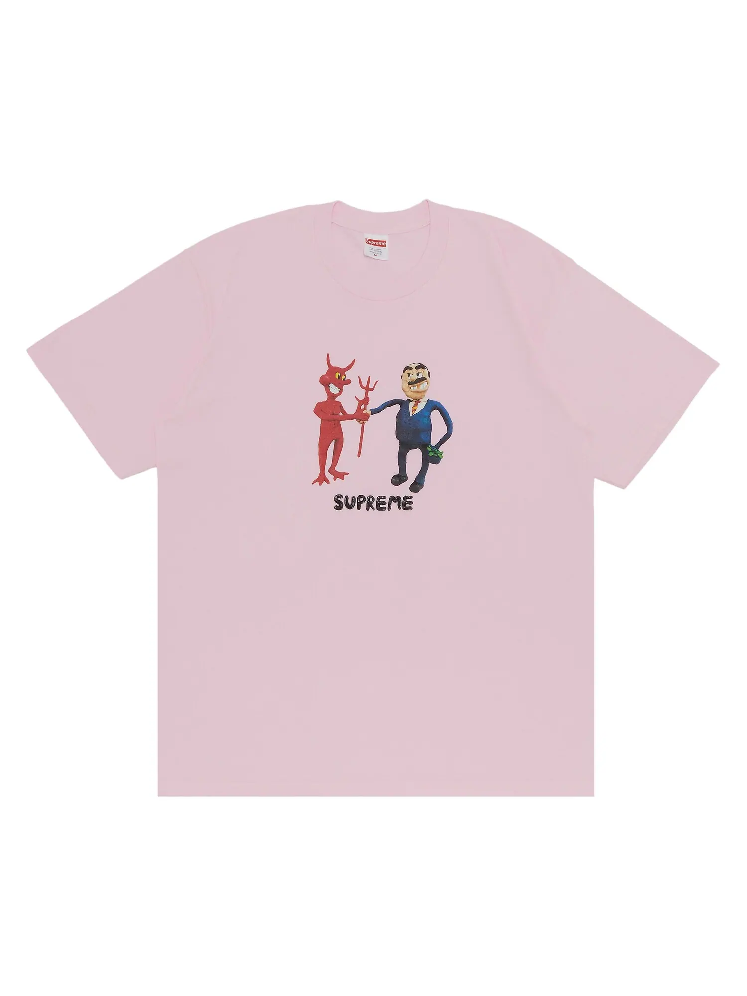 Футболка Supreme Business Светло-розовая — изображение 1 из 2, светлый розовый