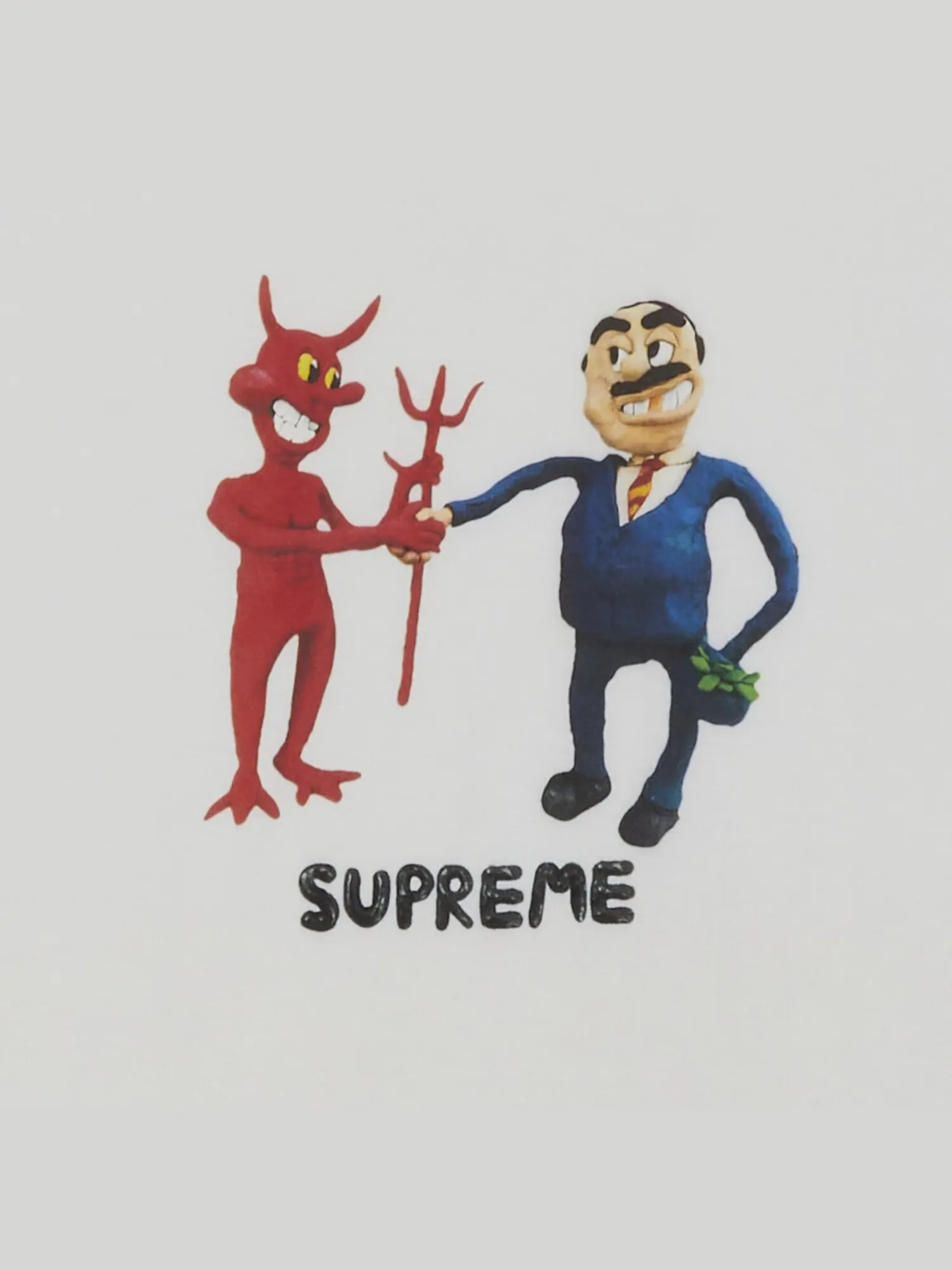 Футболка Supreme Business — изображение 2 из 2, белый