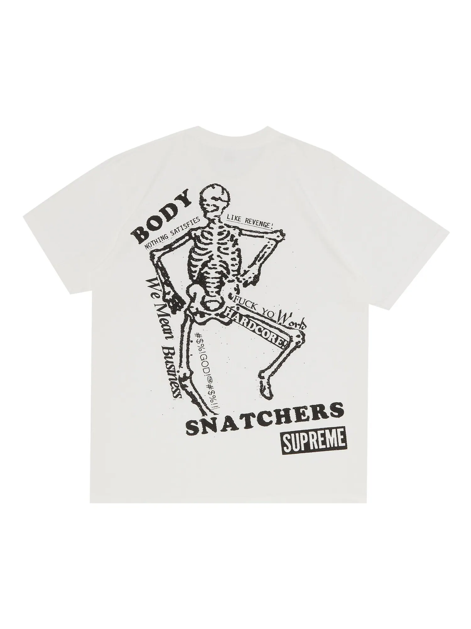 Футболка Supreme Body Snatchers — изображение 2 из 3, белый