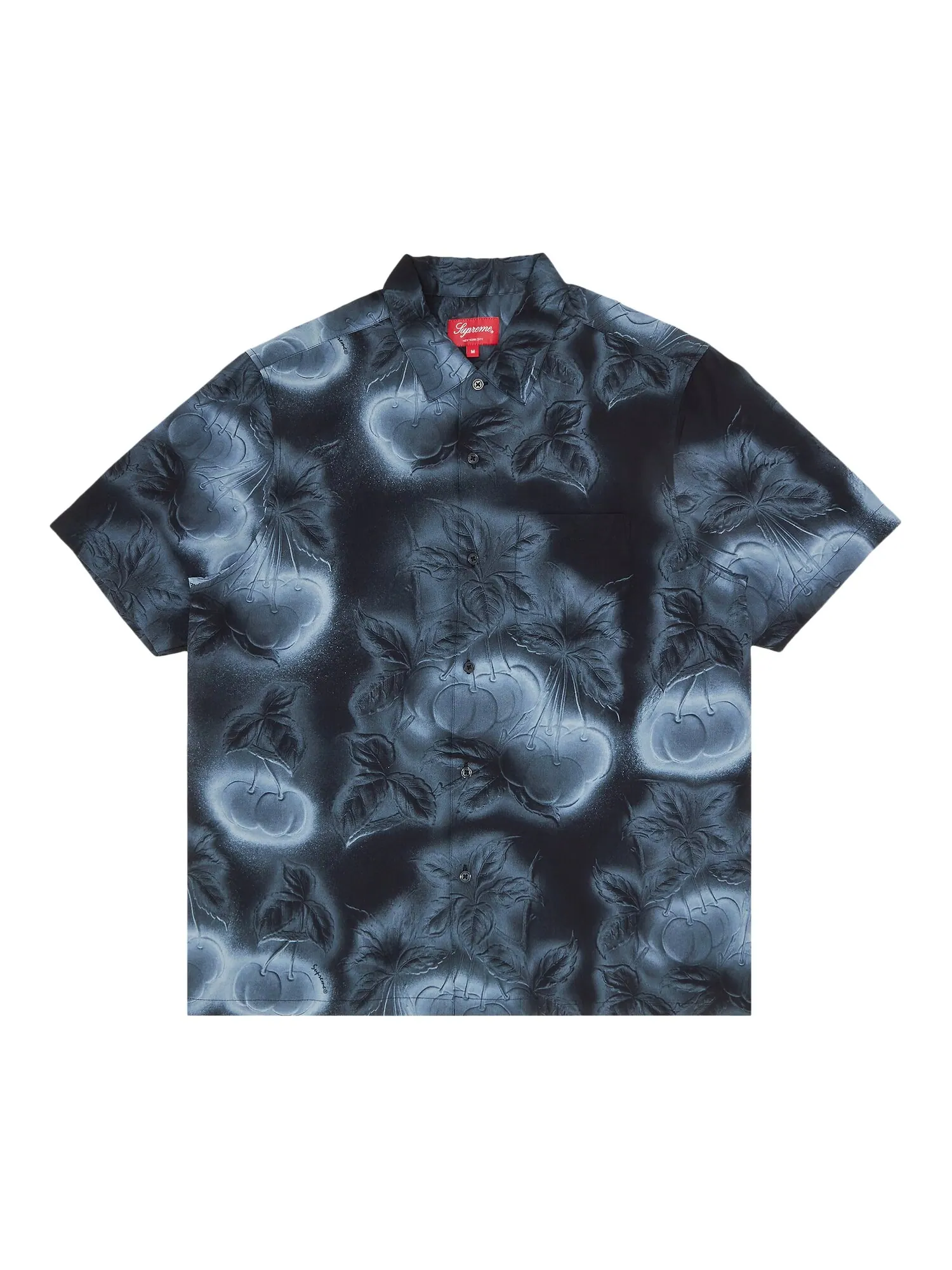 Рубашка с короткими рукавами Supreme Cherries — изображение 1 из 3, черный