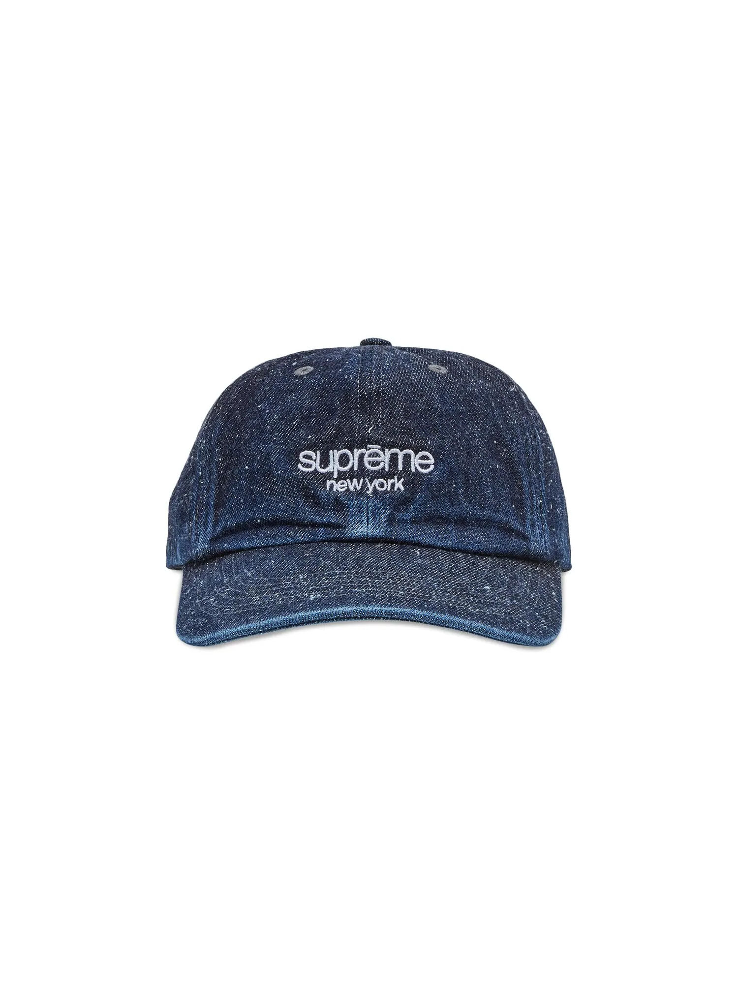 Джинсовая панель с 6 панелями Supreme Classic с логотипом — изображение 1 из 4, джинсовый синий