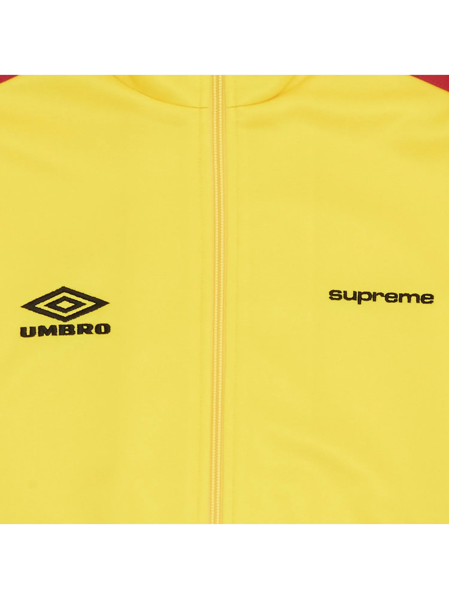 Куртка Supreme x Umbro на кнопках с рукавами — изображение 3 из 3, желтый