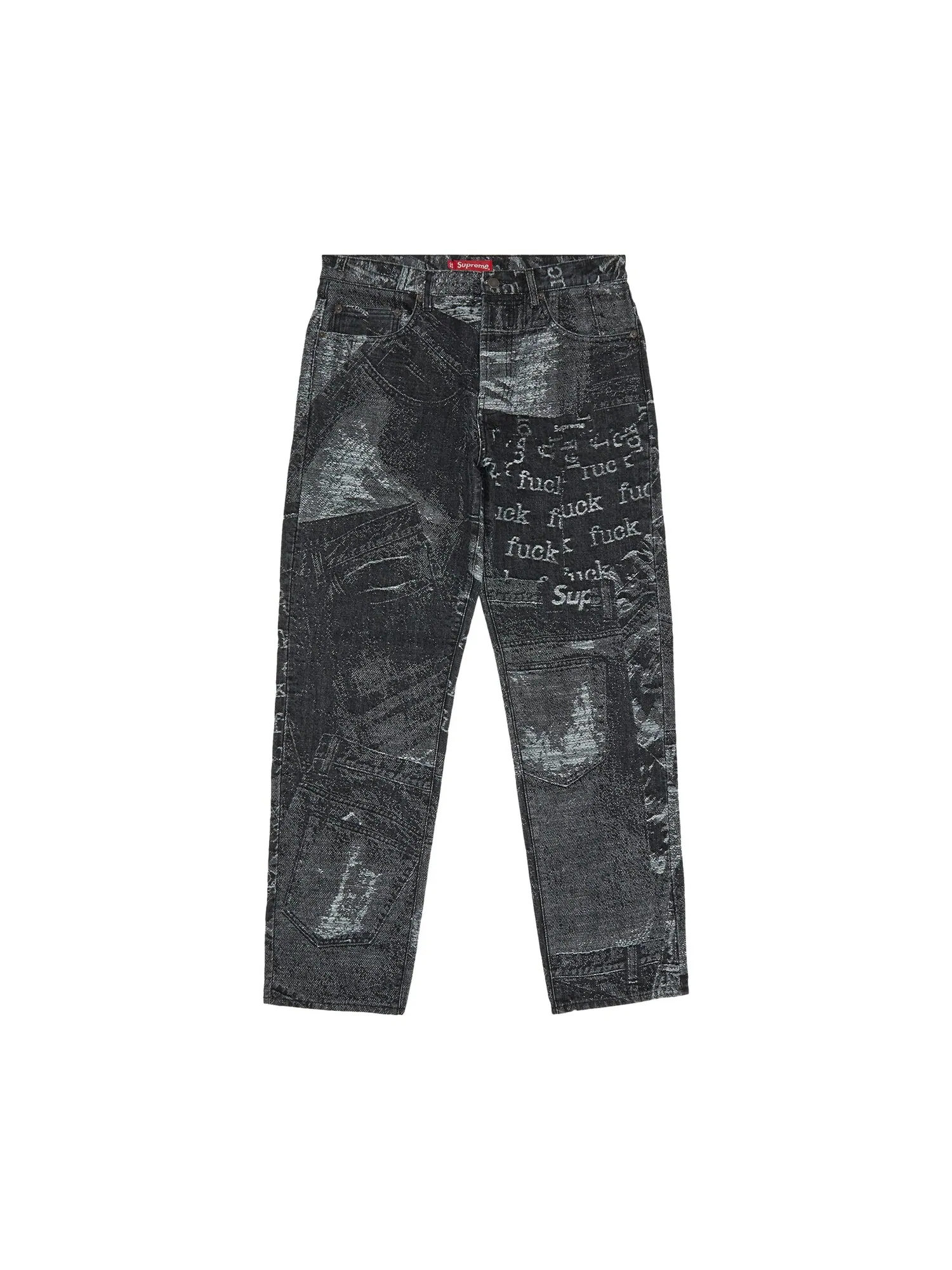 Джинсы Supreme Archive Denim жаккардовые стандартного размера