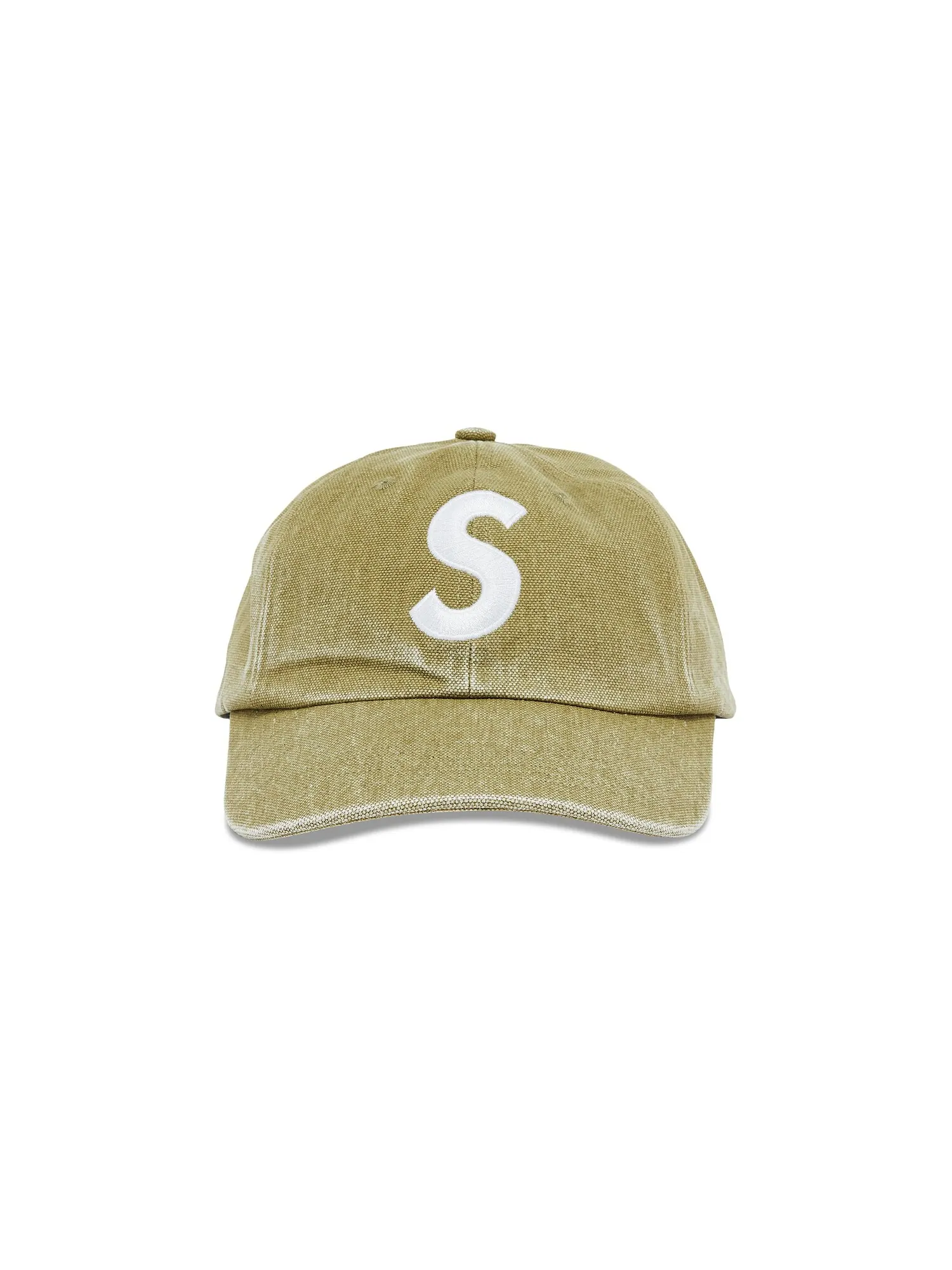 Холст Supreme Pigment S с логотипом, 6 панелей — изображение 1 из 4, оливковый