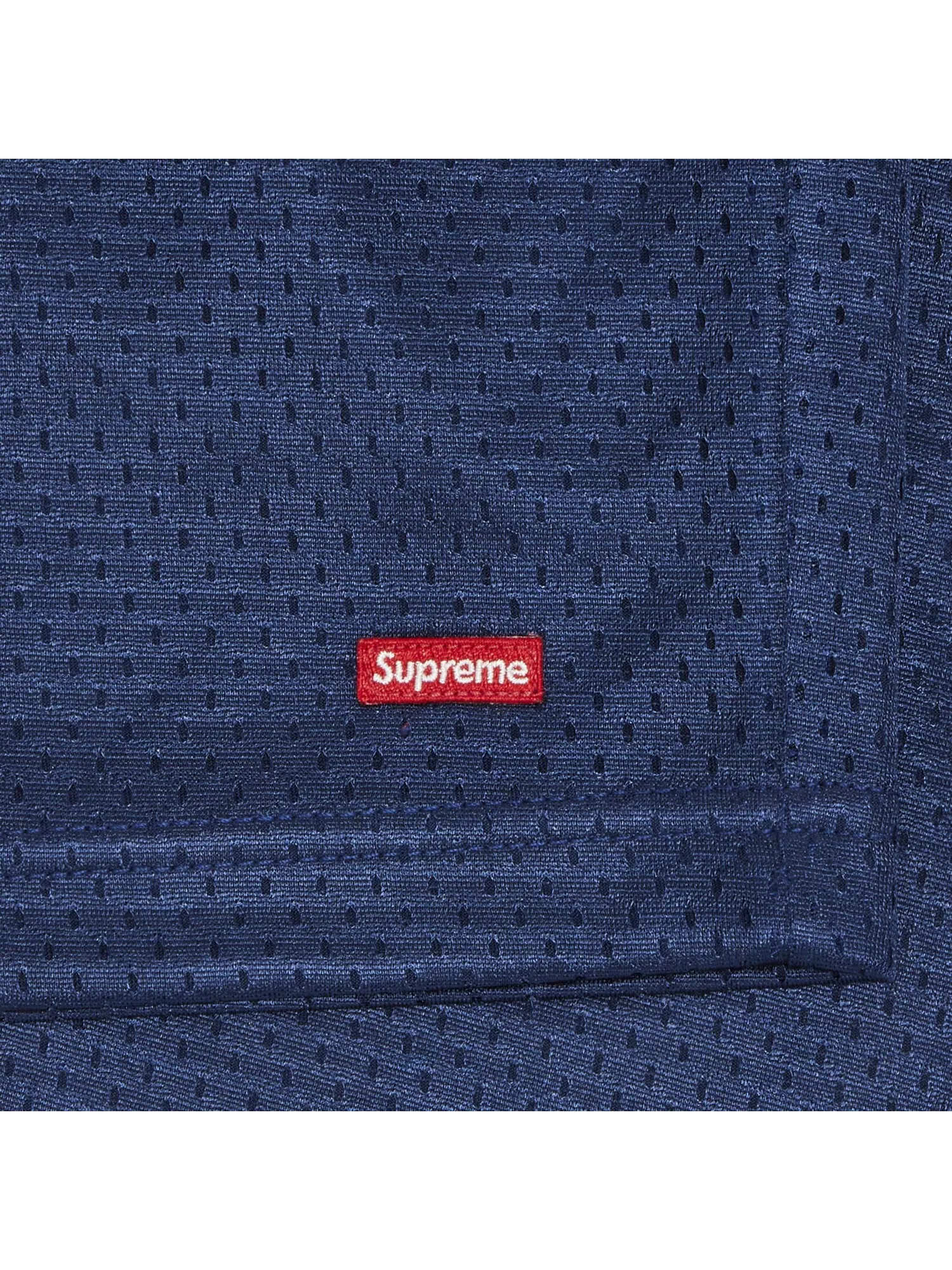 Короткие сетчатые шорты Supreme Small Box — изображение 3 из 3, синий