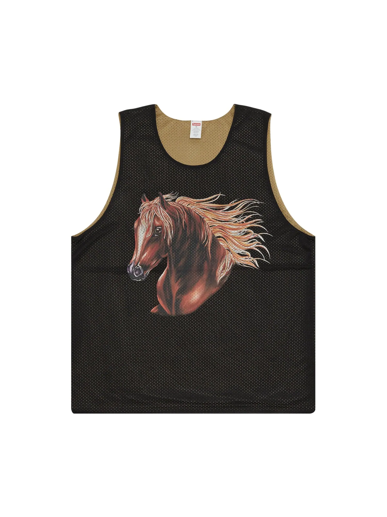 Двусторонняя баскетбольная майка Supreme Mustang