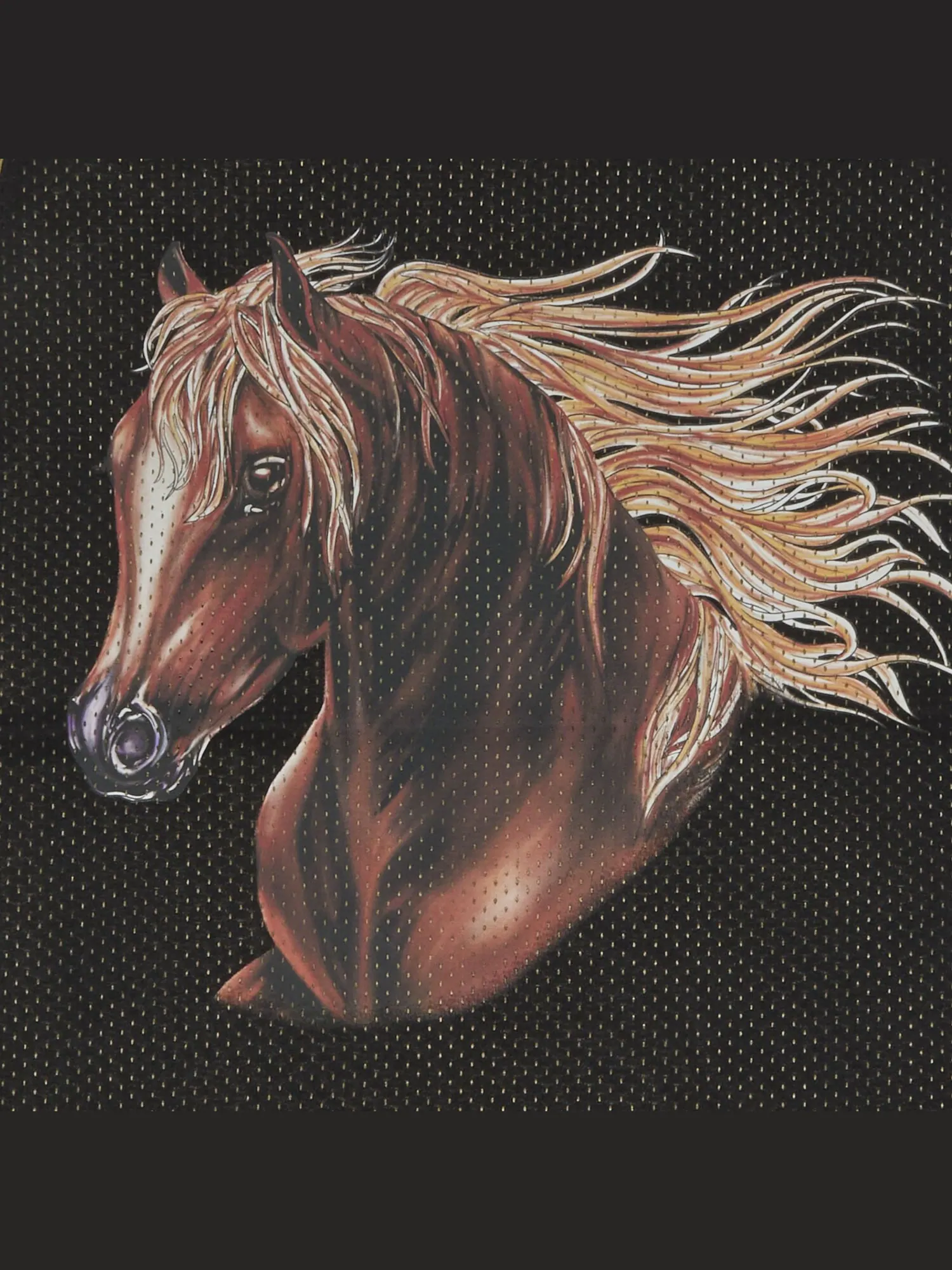 Двусторонняя баскетбольная майка Supreme Mustang — изображение 3 из 3, черный