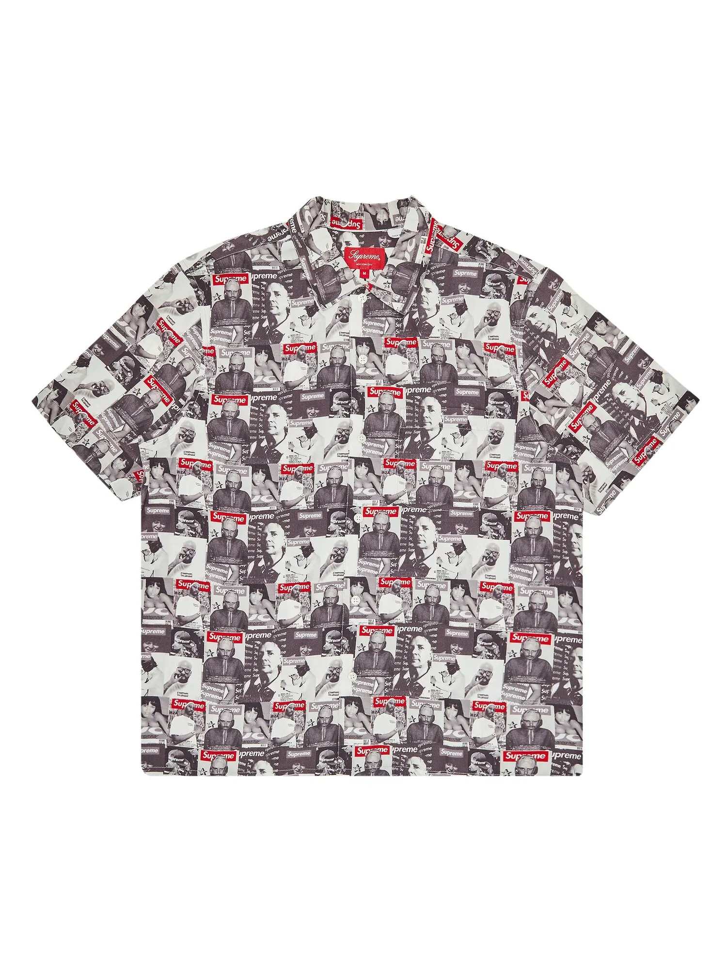 Рубашка с короткими рукавами Supreme Magazine