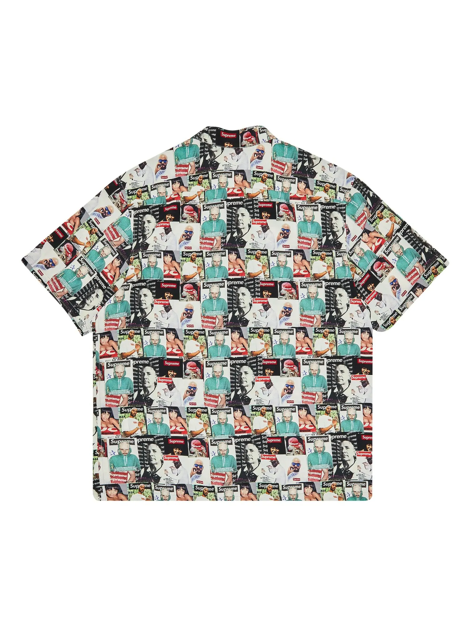 Рубашка с короткими рукавами Supreme Magazine — изображение 2 из 3, мульти