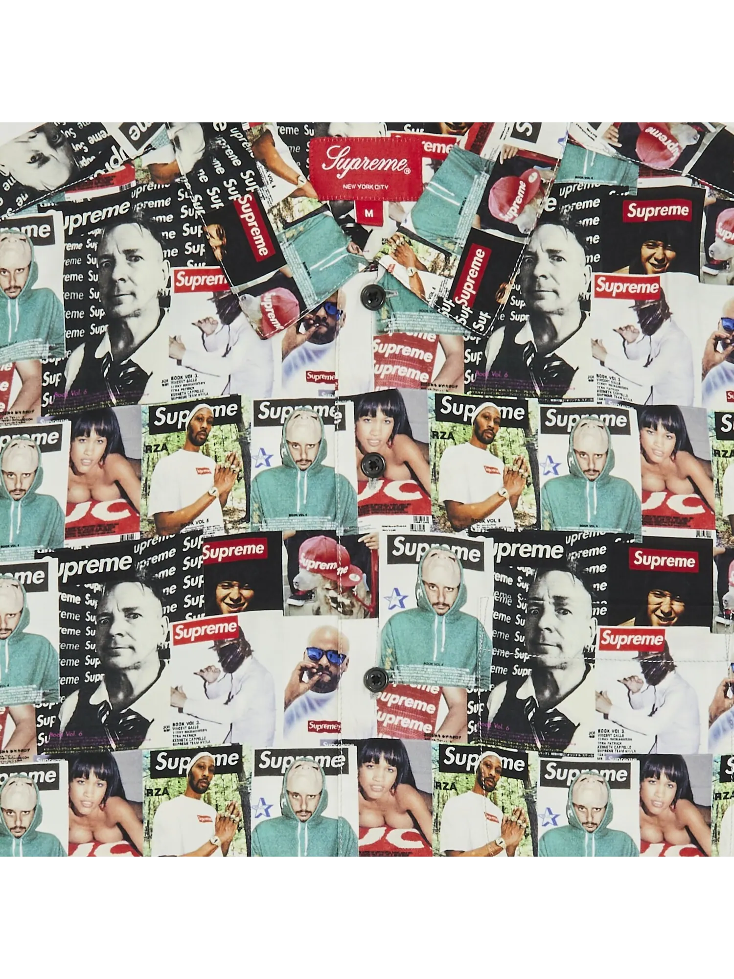 Рубашка с короткими рукавами Supreme Magazine — изображение 3 из 3, мульти