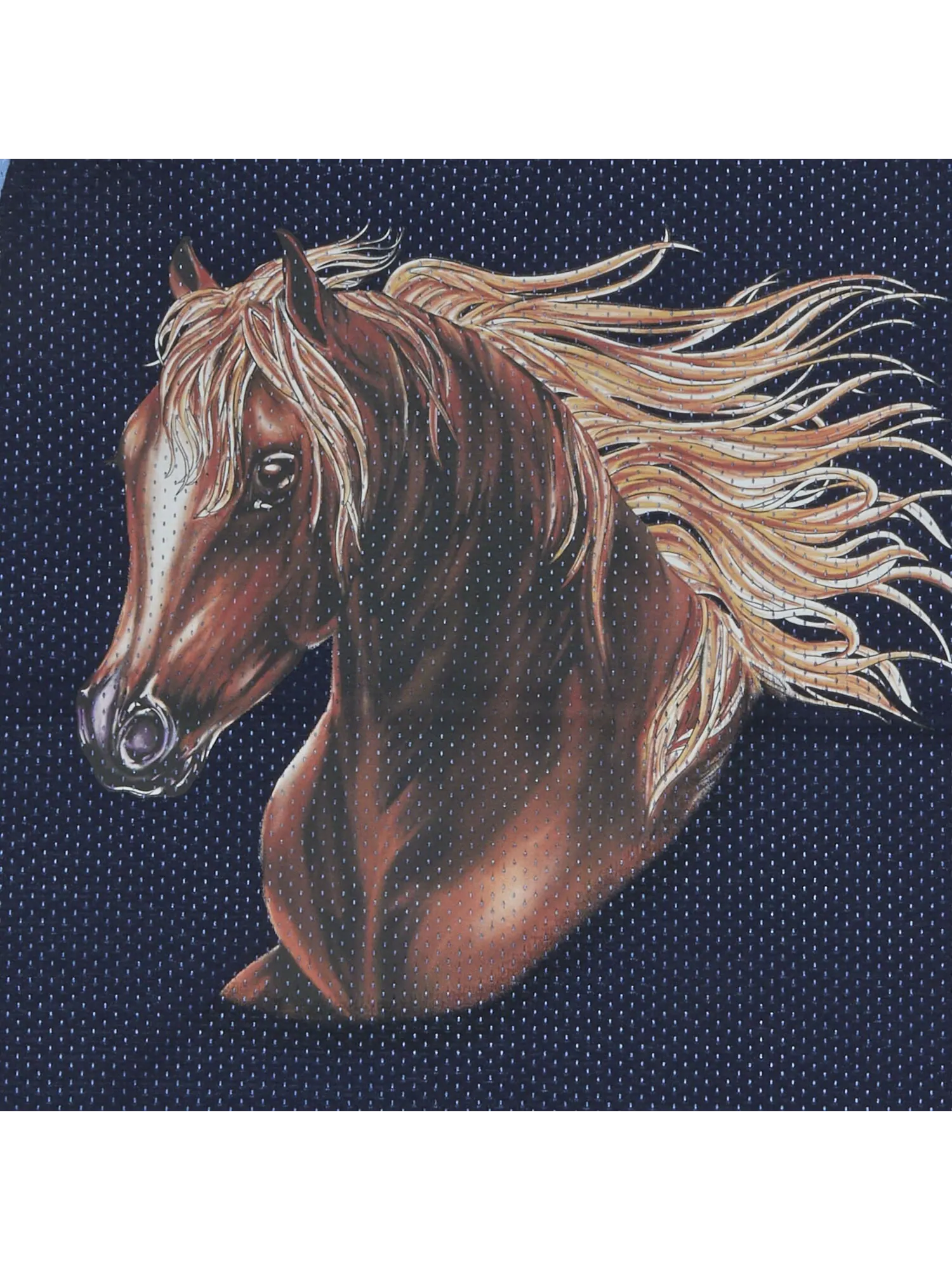 Двусторонняя баскетбольная майка Supreme Mustang темно-синего цвета — изображение 3 из 3, темно-синий