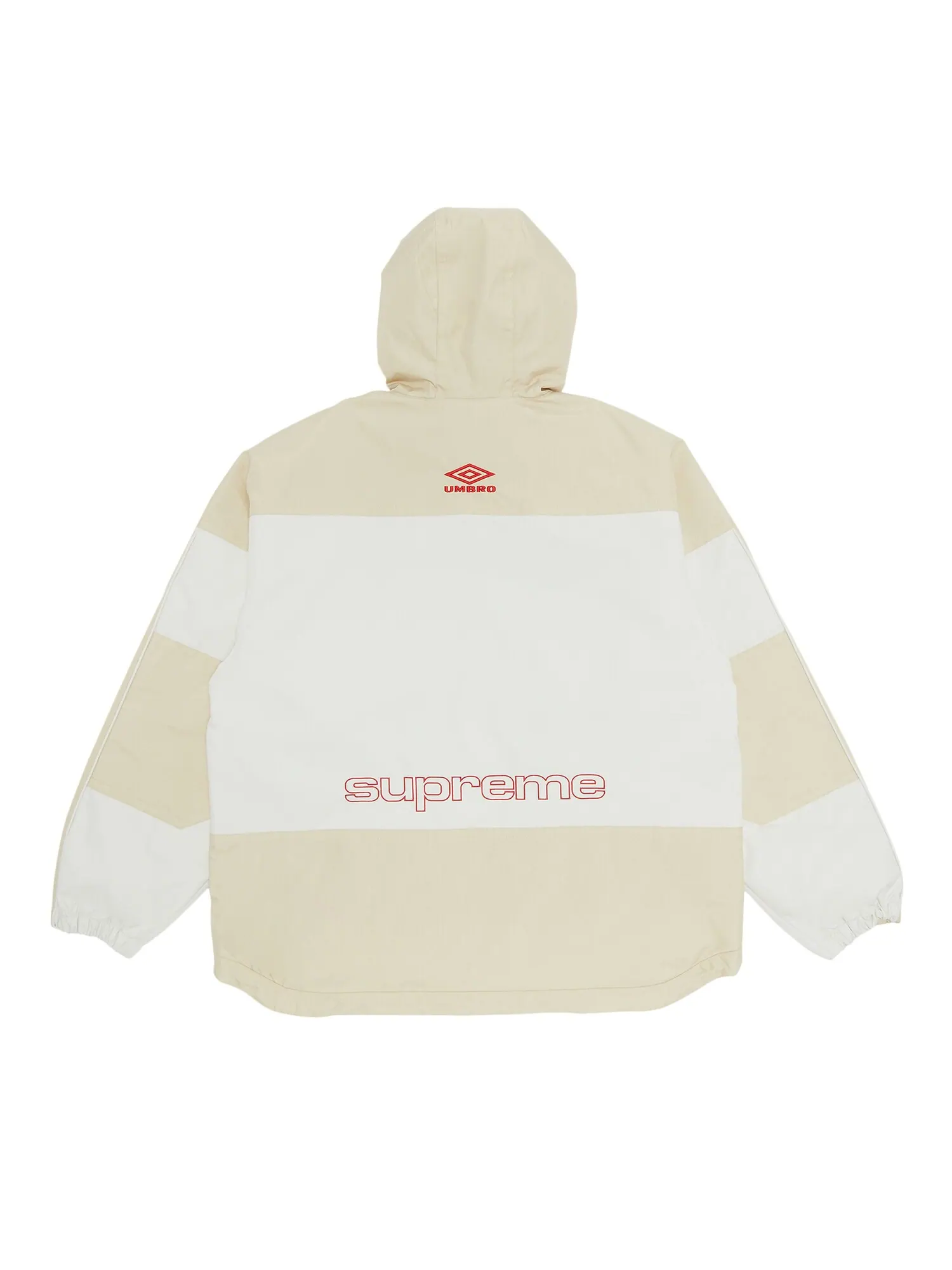 Анорак с капюшоном Supreme x Umbro Белый — изображение 2 из 3