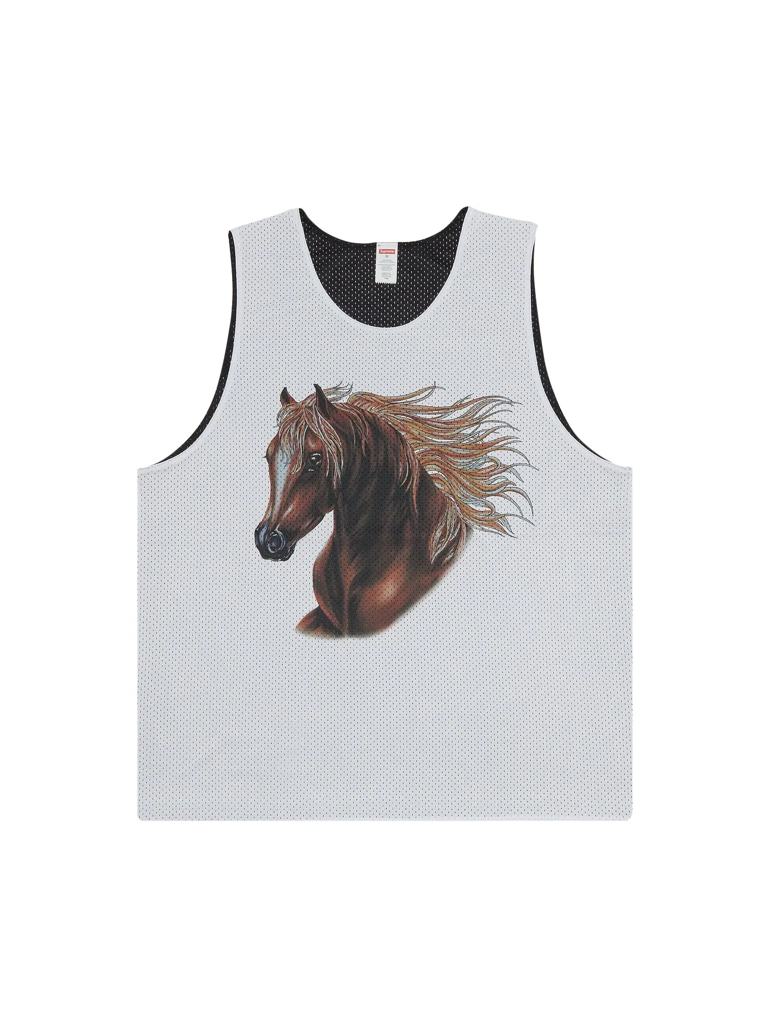 Двусторонняя баскетбольная майка Supreme Mustang