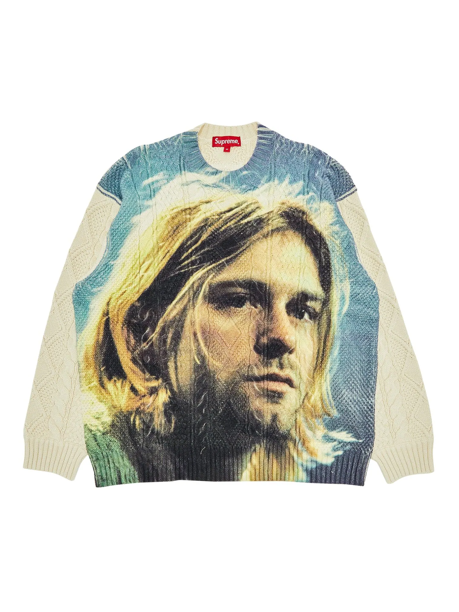 Свитер Supreme Kurt Cobain Белый