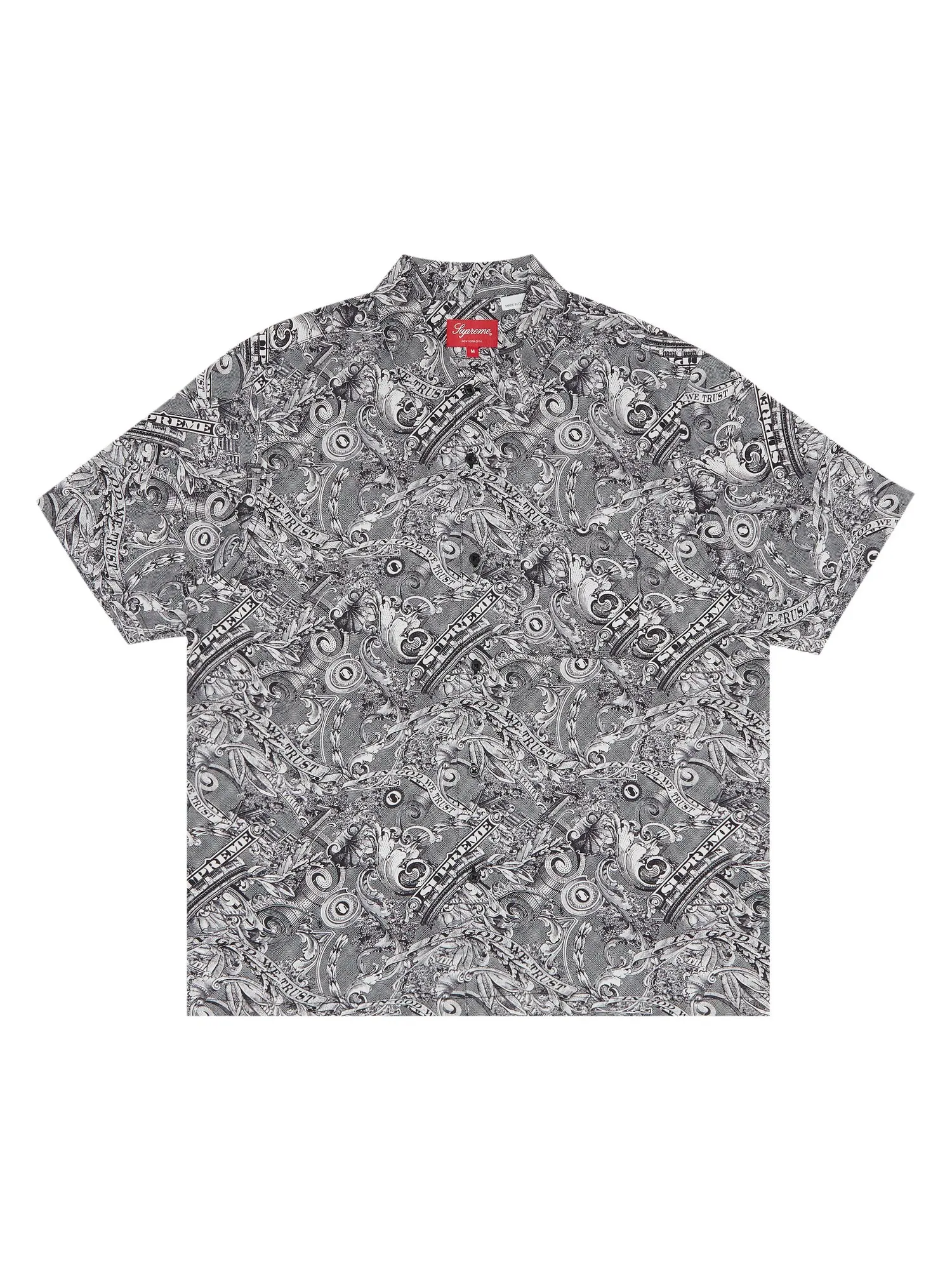 Рубашка с короткими рукавами Supreme Dollar — изображение 1 из 3, черный
