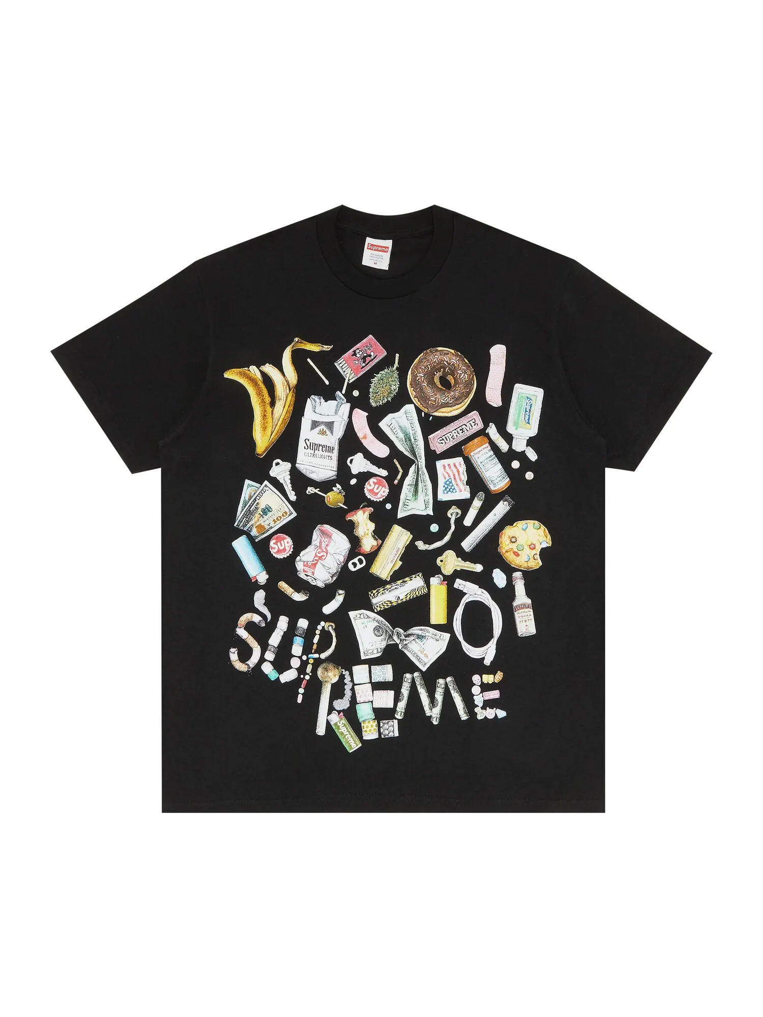 Футболка Supreme Trash — изображение 1 из 2, черный