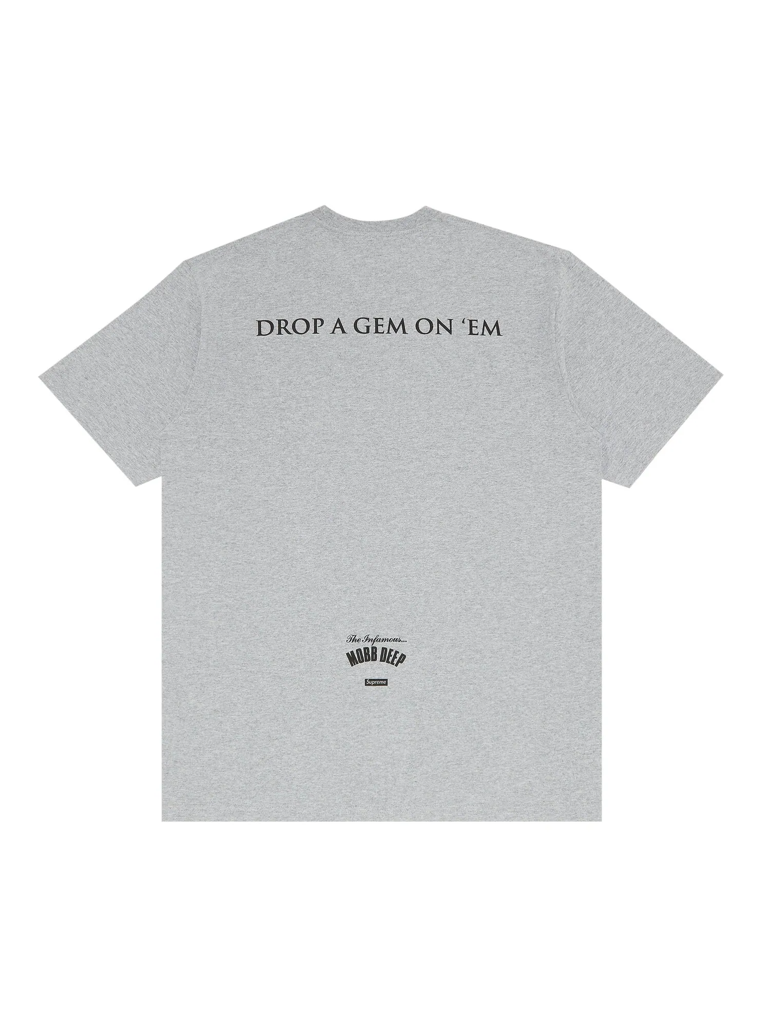 Футболка Supreme Mobb Deep Dragon — изображение 2 из 3, серый