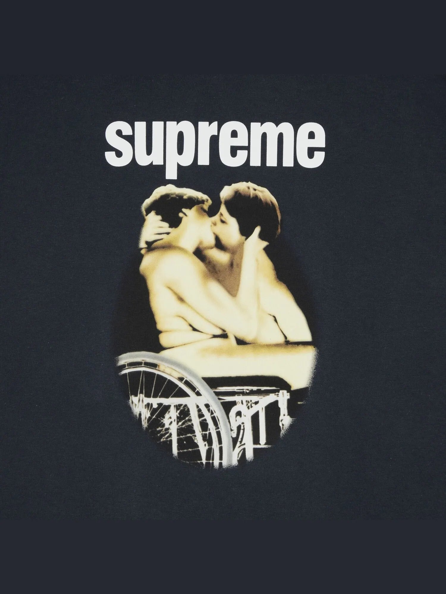 Футболка Supreme Kiss — изображение 2 из 2, темно-синий