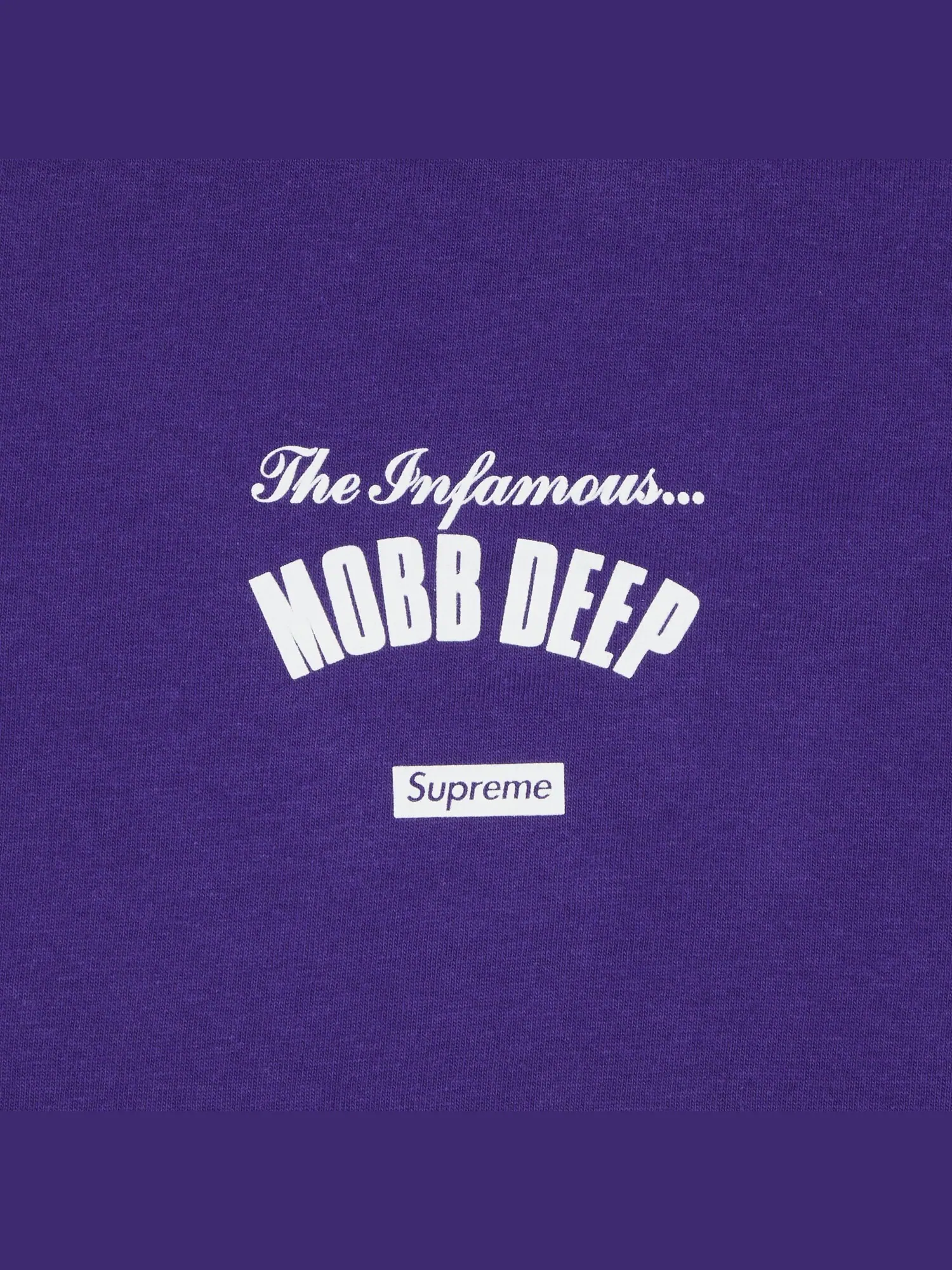 Футболка Supreme Mobb Deep Dragon — изображение 3 из 3, фиолетовый
