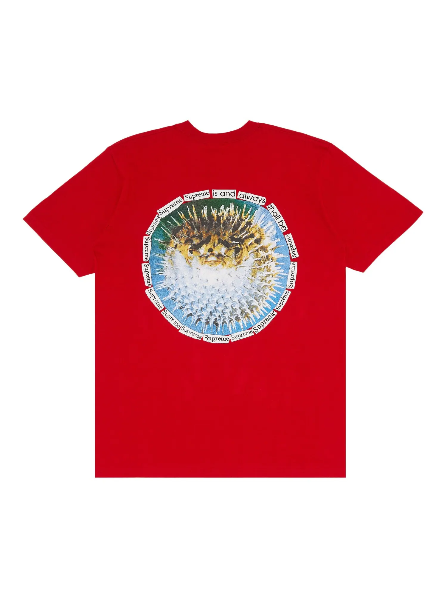Футболка Supreme Blowfish — изображение 2 из 3, красный