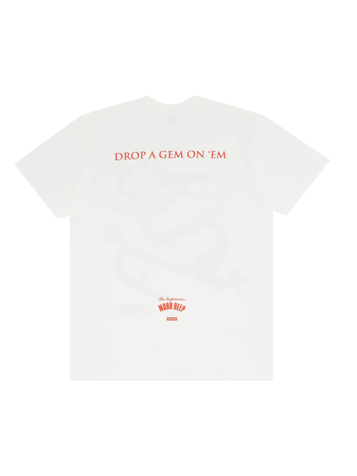 Футболка Supreme Mobb Deep Dragon — изображение 2 из 3, белый