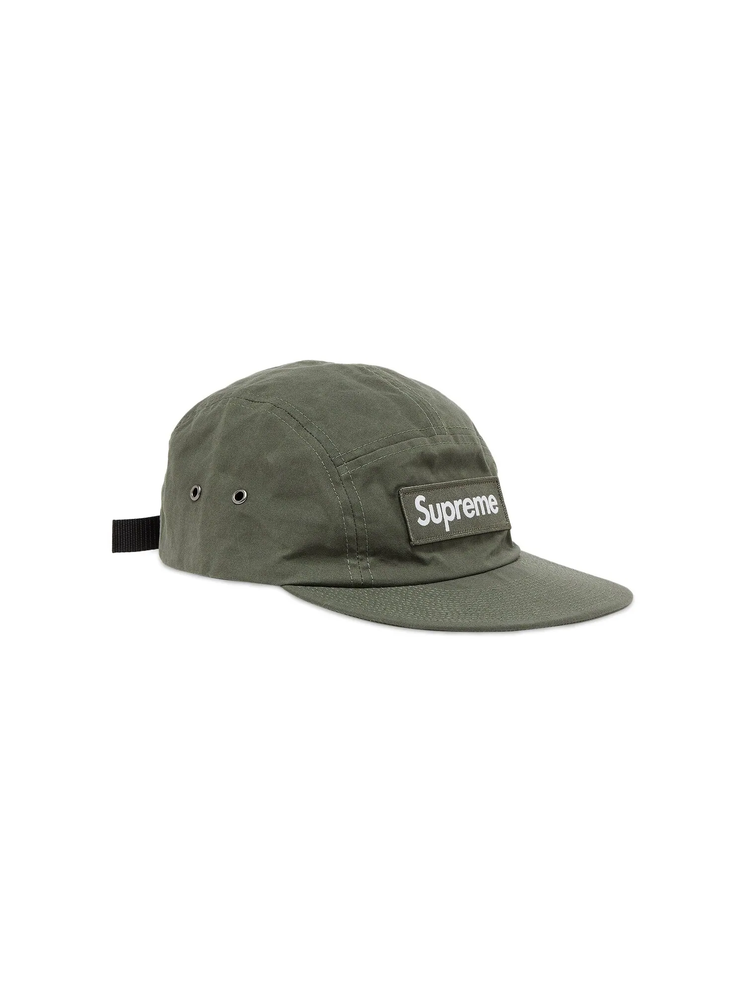 Кепка Supreme из вощеного хлопка — изображение 2 из 4, оливковый