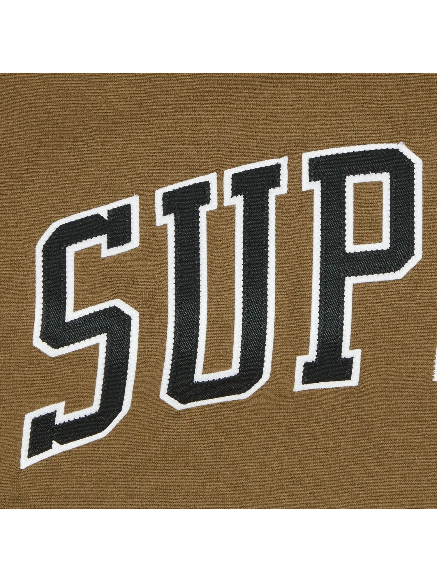 Толстовка с капюшоном и рукавами Supreme — изображение 3 из 3, темный хаки