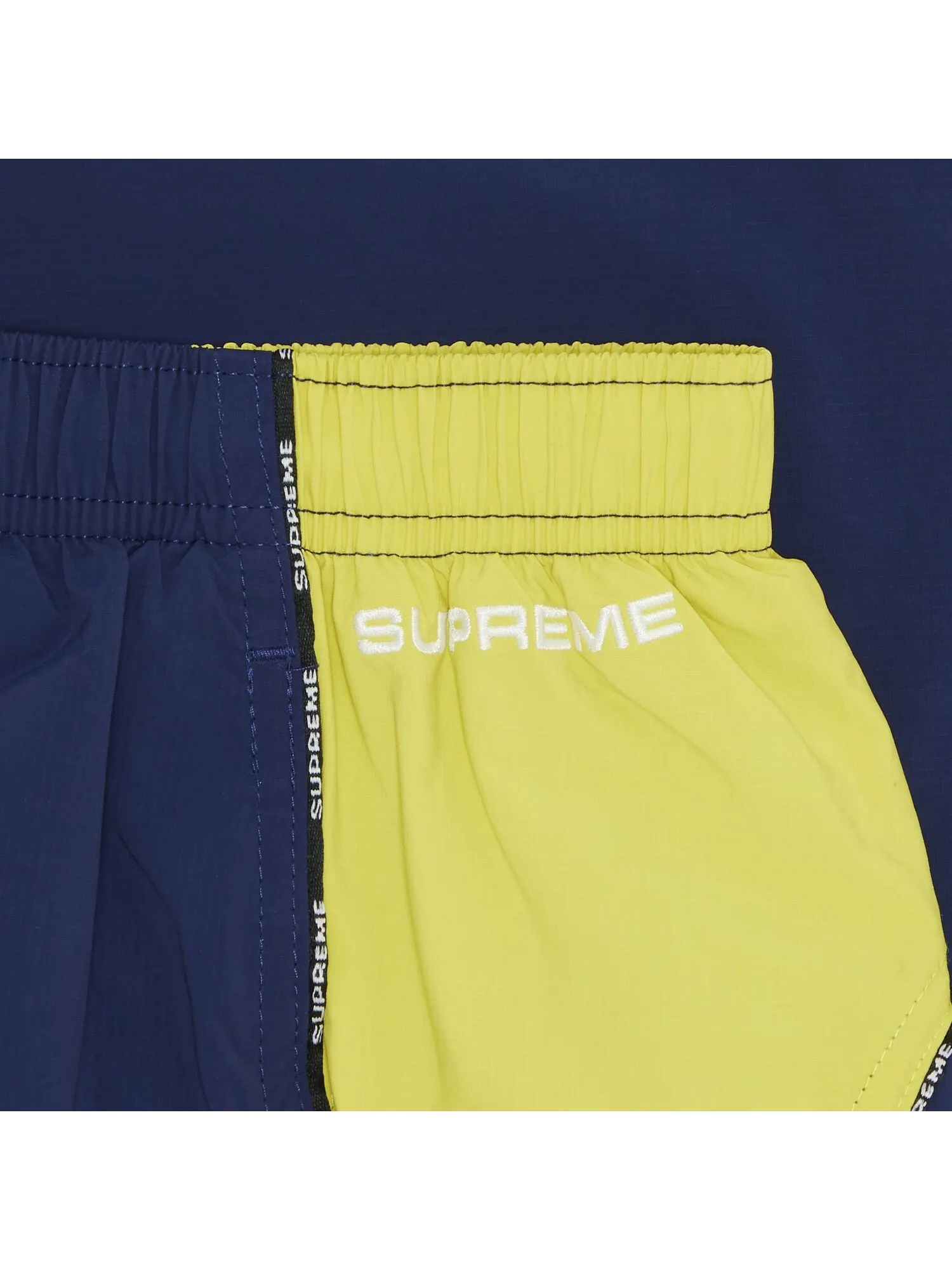 Спортивные брюки Supreme с окантовкой и логотипом — изображение 3 из 3, синий