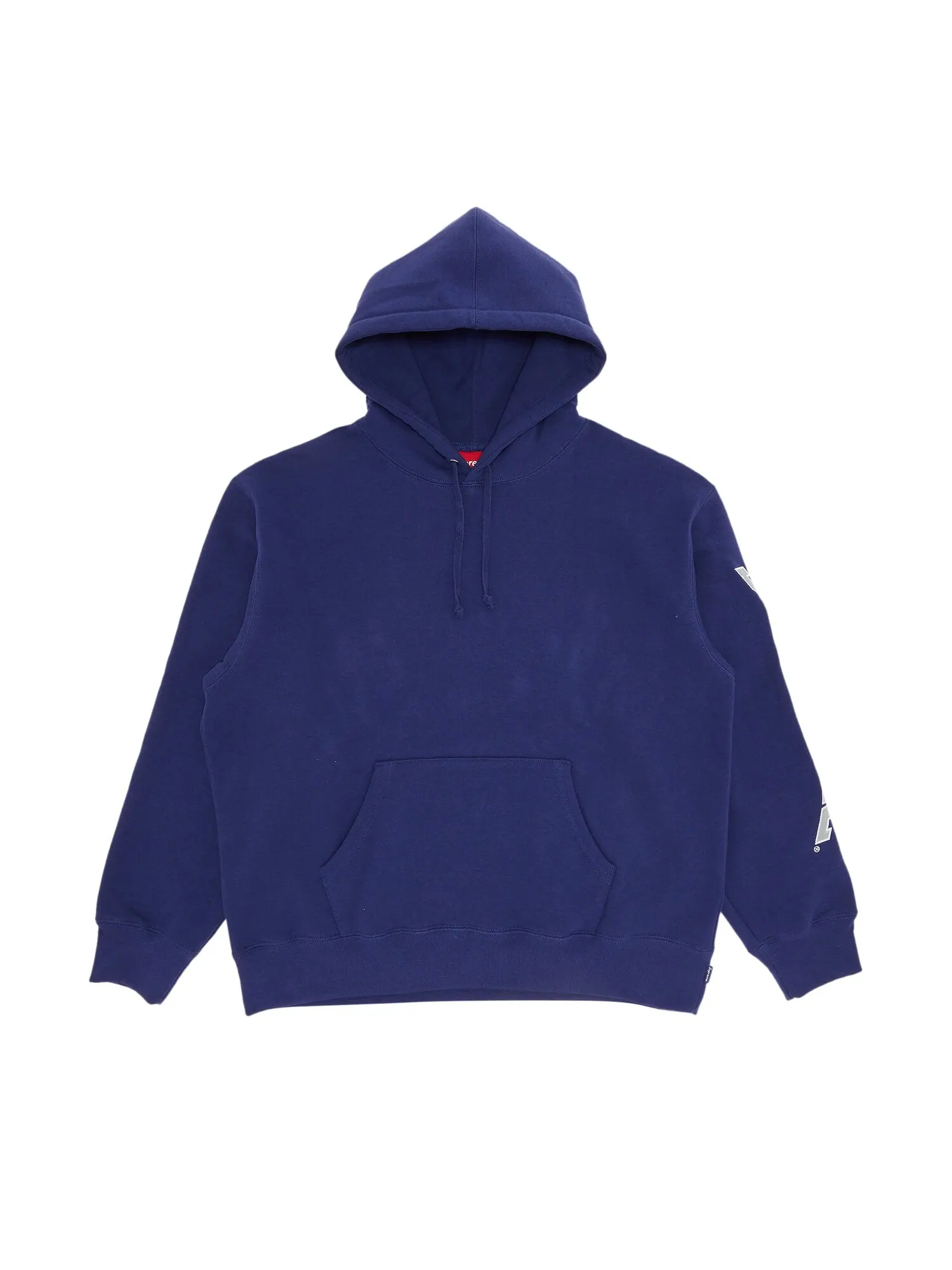 Толстовка с капюшоном и рукавами Supreme — изображение 1 из 3, темно-синий