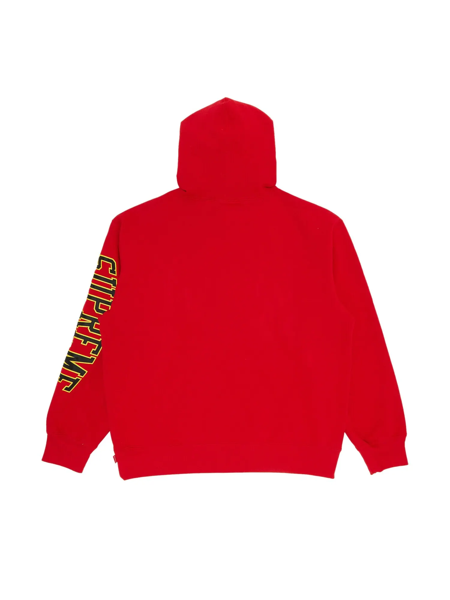 Толстовка с капюшоном и рукавами Supreme — изображение 2 из 3, красный