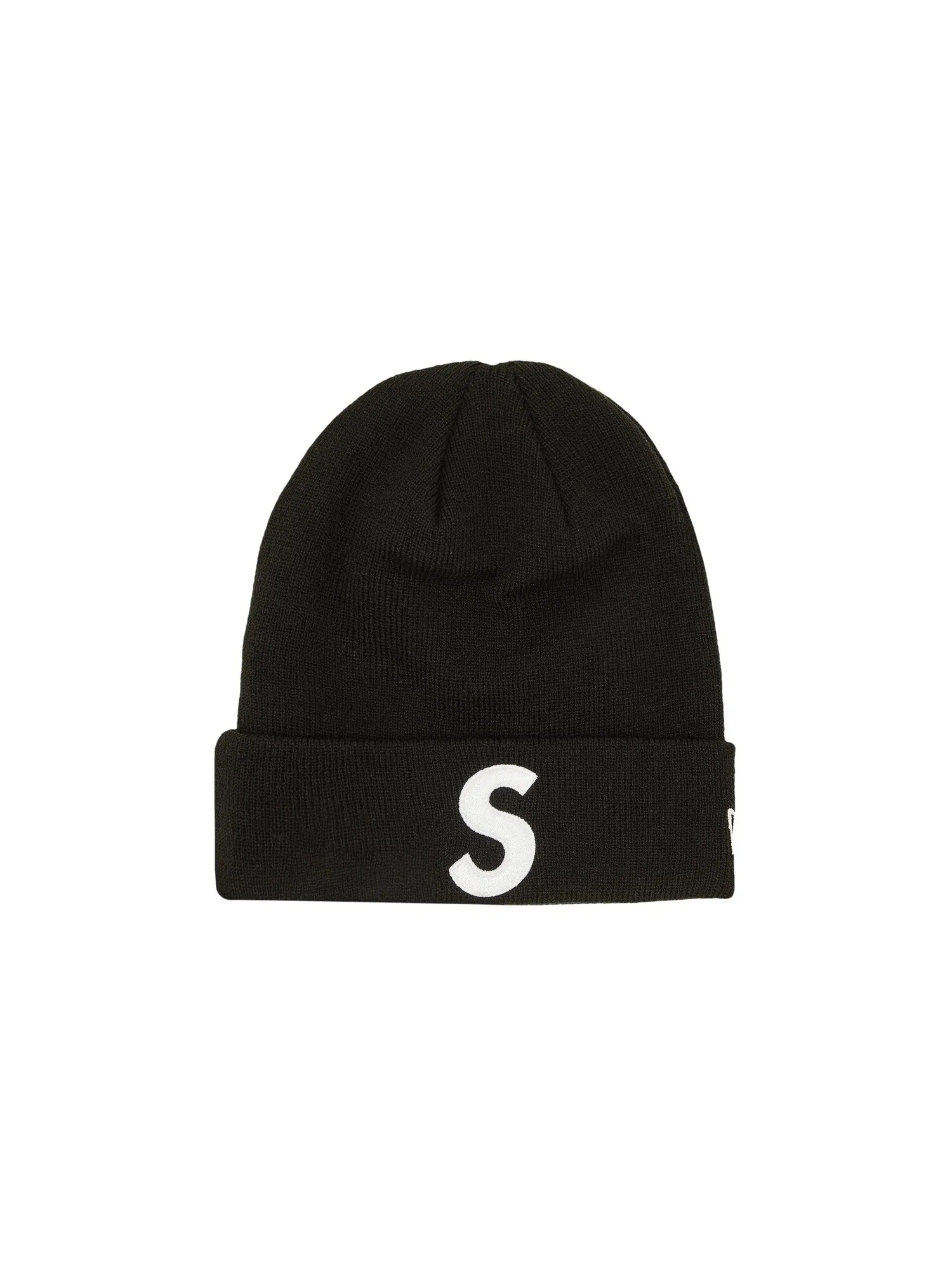 Шапка-бини с логотипом Supreme x New Era S — изображение 1 из 3, черный