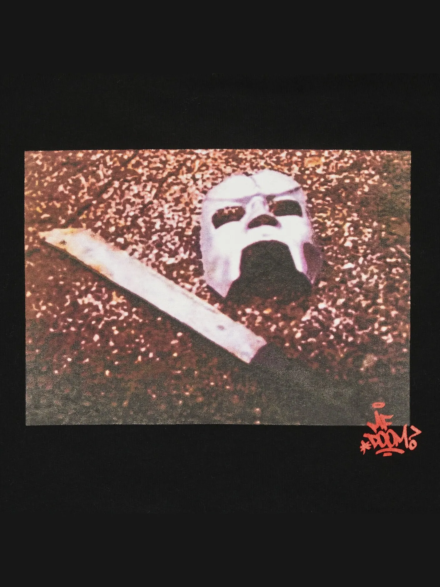 Толстовка с капюшоном Supreme MF DOOM — изображение 3 из 3, черный