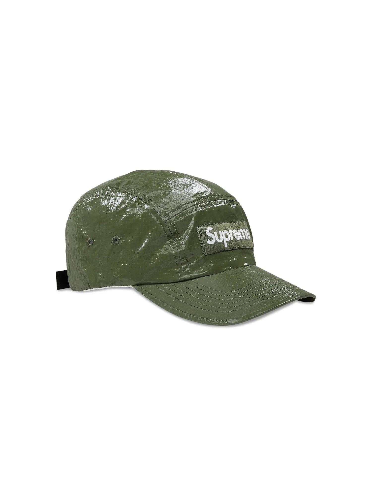 Кепка Supreme Gloss Ripstop Camp Оливковая — изображение 2 из 4, оливковый