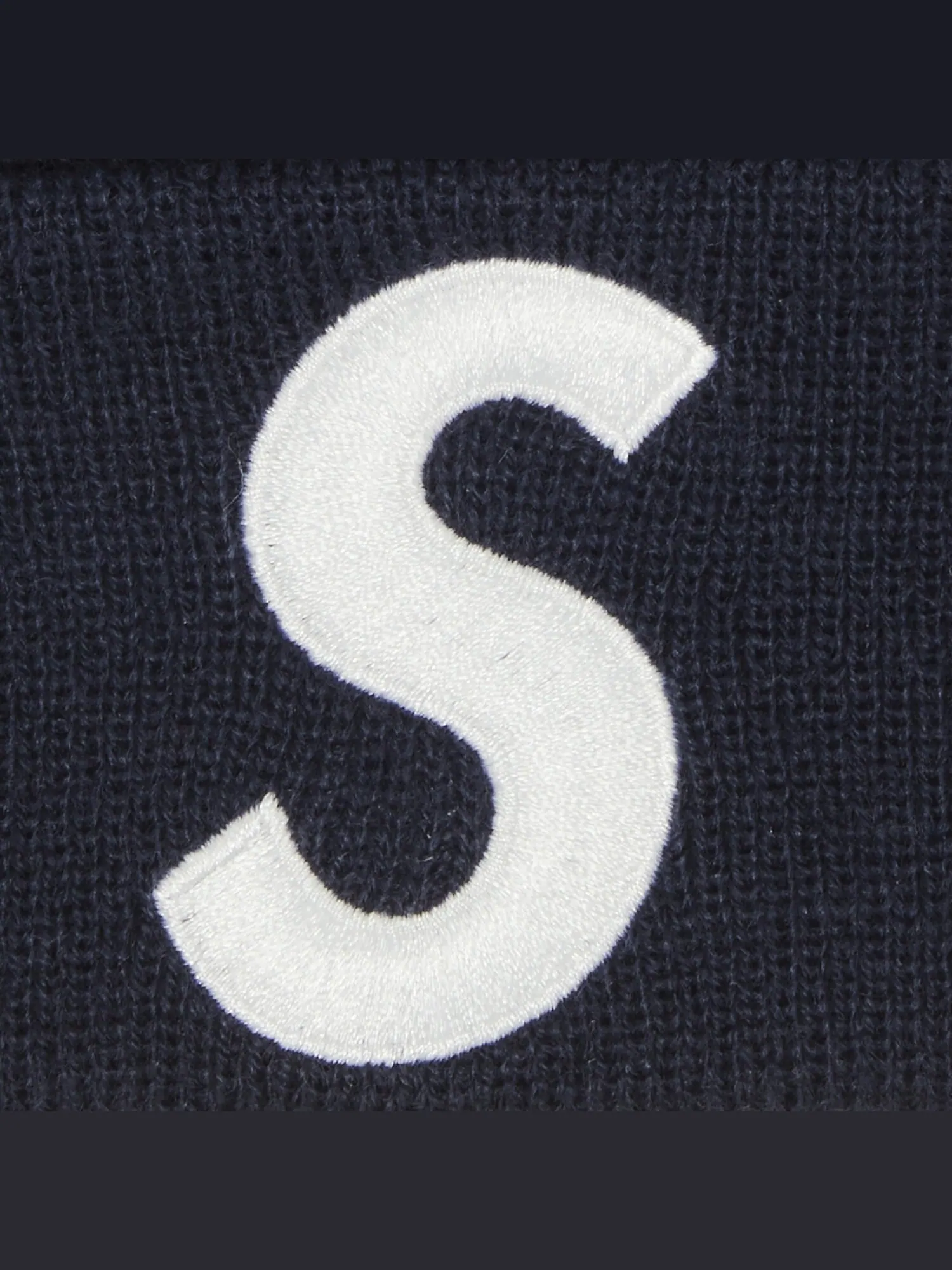 Шапка-бини Supreme x New Era S с логотипом темно-синего цвета — изображение 3 из 3, темно-синий