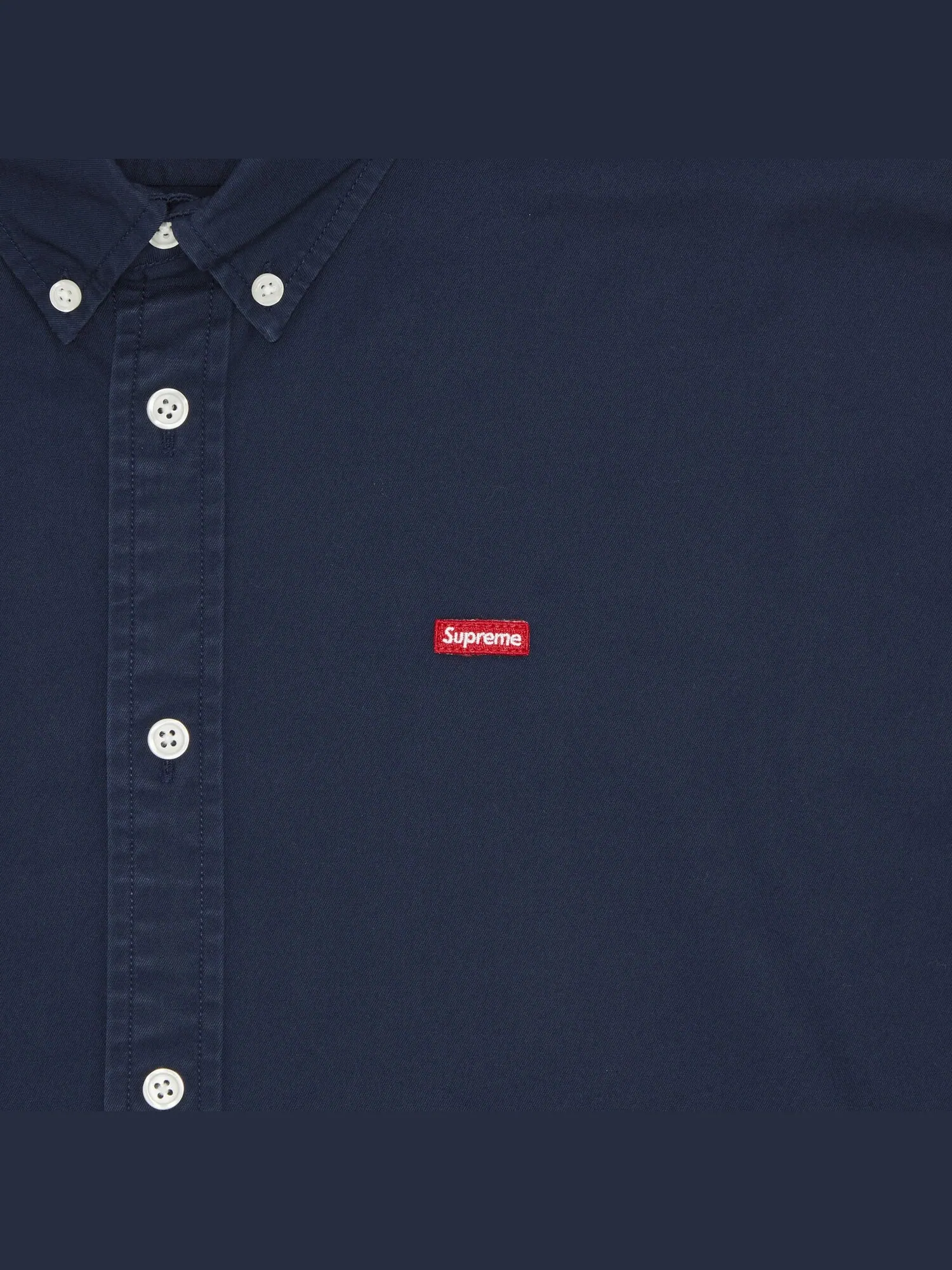 Рубашка Supreme Small Box — изображение 3 из 3, синий
