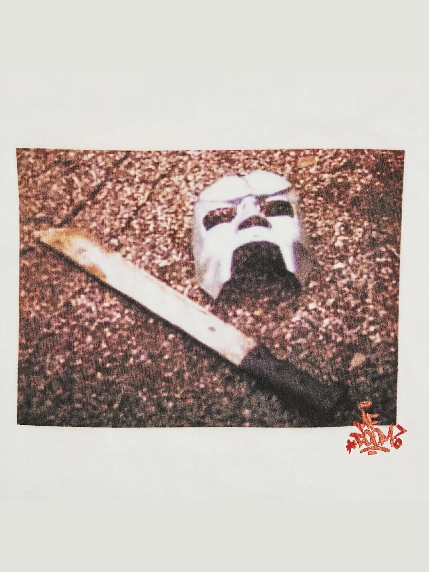 Футболка Supreme MF DOOM — изображение 3 из 3, белый