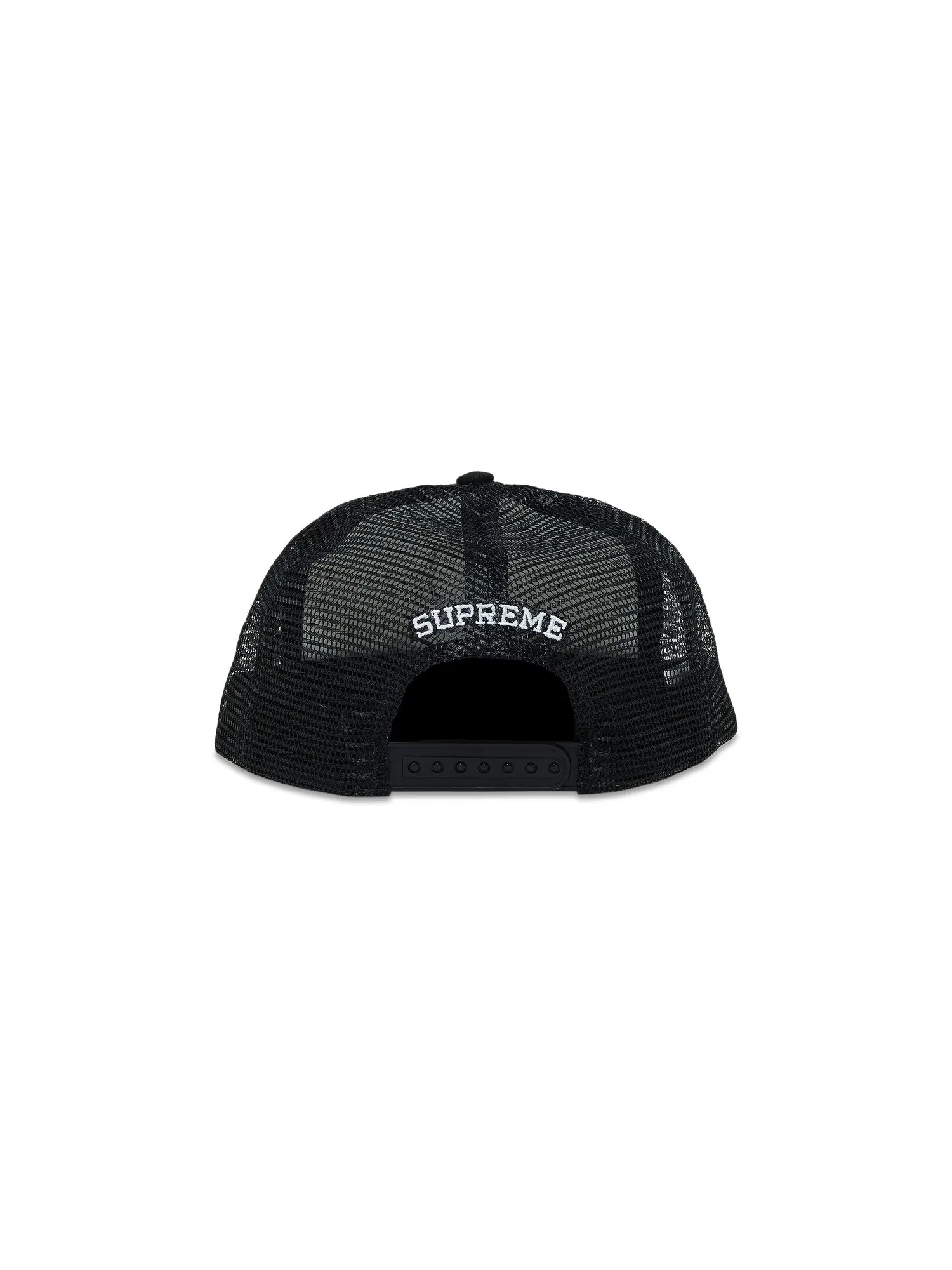 Пятипанельная сетчатая спинка Supreme в стиле пин-ап — изображение 4 из 4, черный