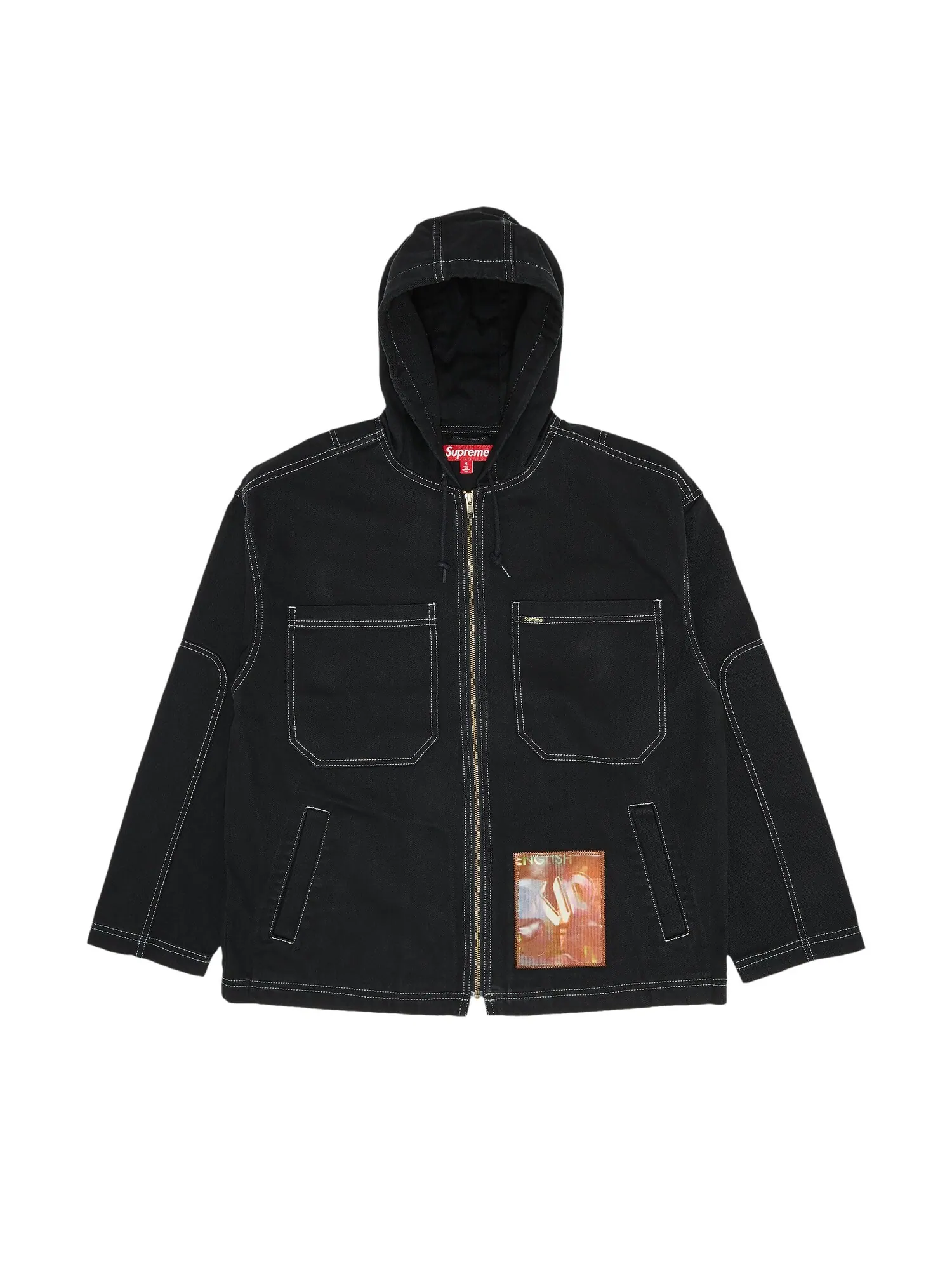 Детская куртка с капюшоном Supreme x Mark Leckey Dream English — изображение 1 из 3, черный