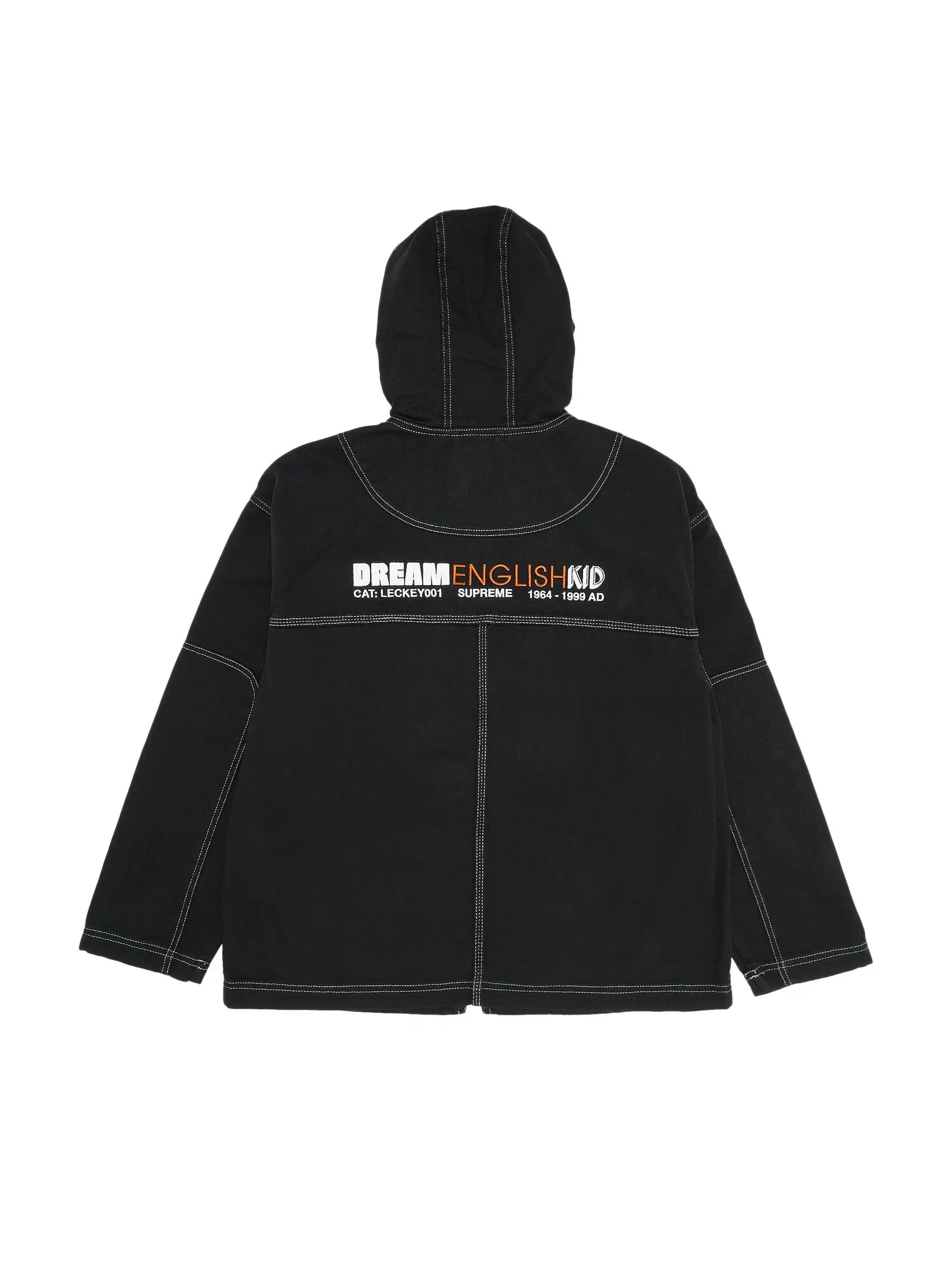 Детская куртка с капюшоном Supreme x Mark Leckey Dream English — изображение 2 из 3, черный