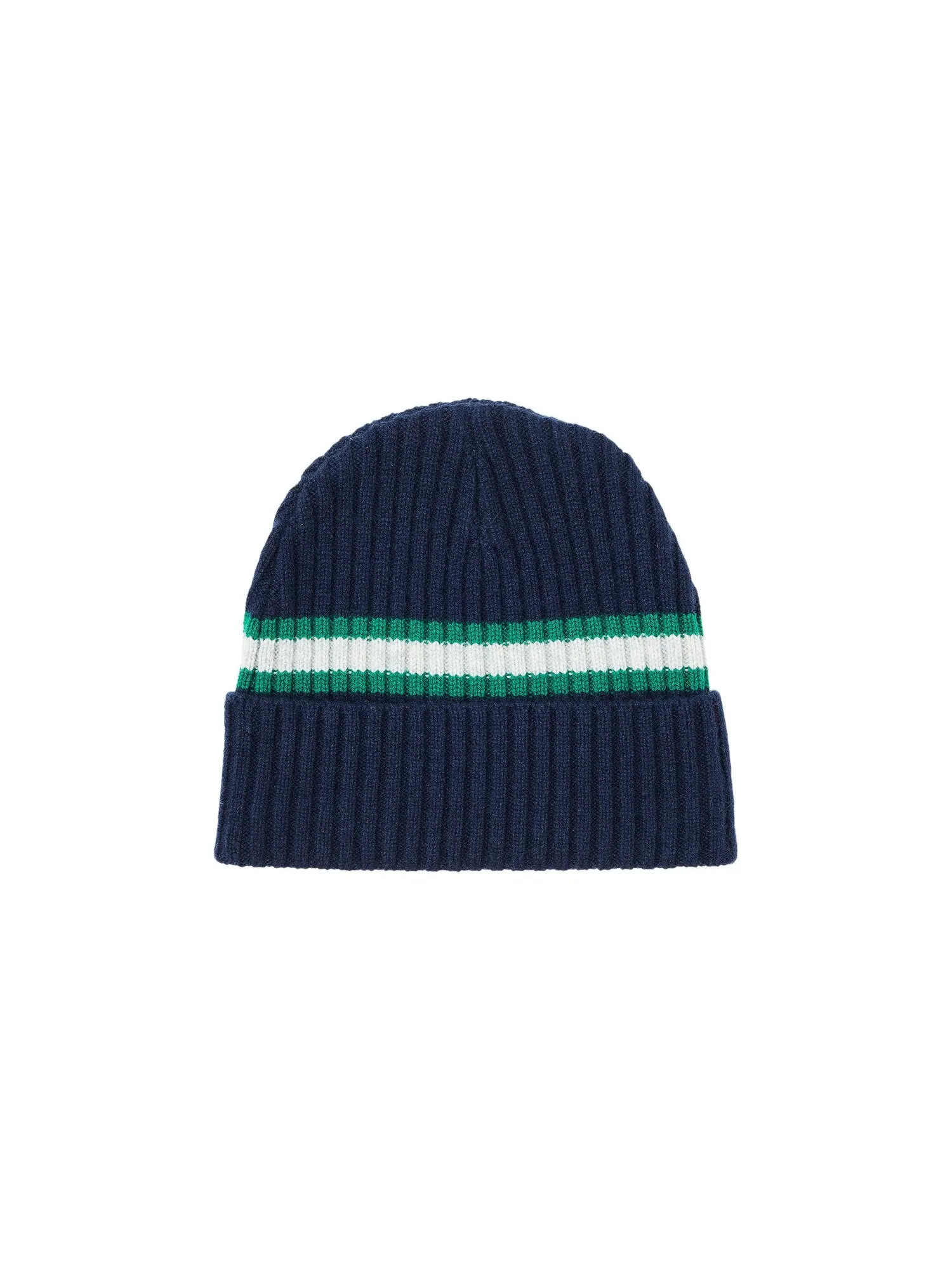 Кашемировая шапка Supreme Stripe — изображение 2 из 3, синий