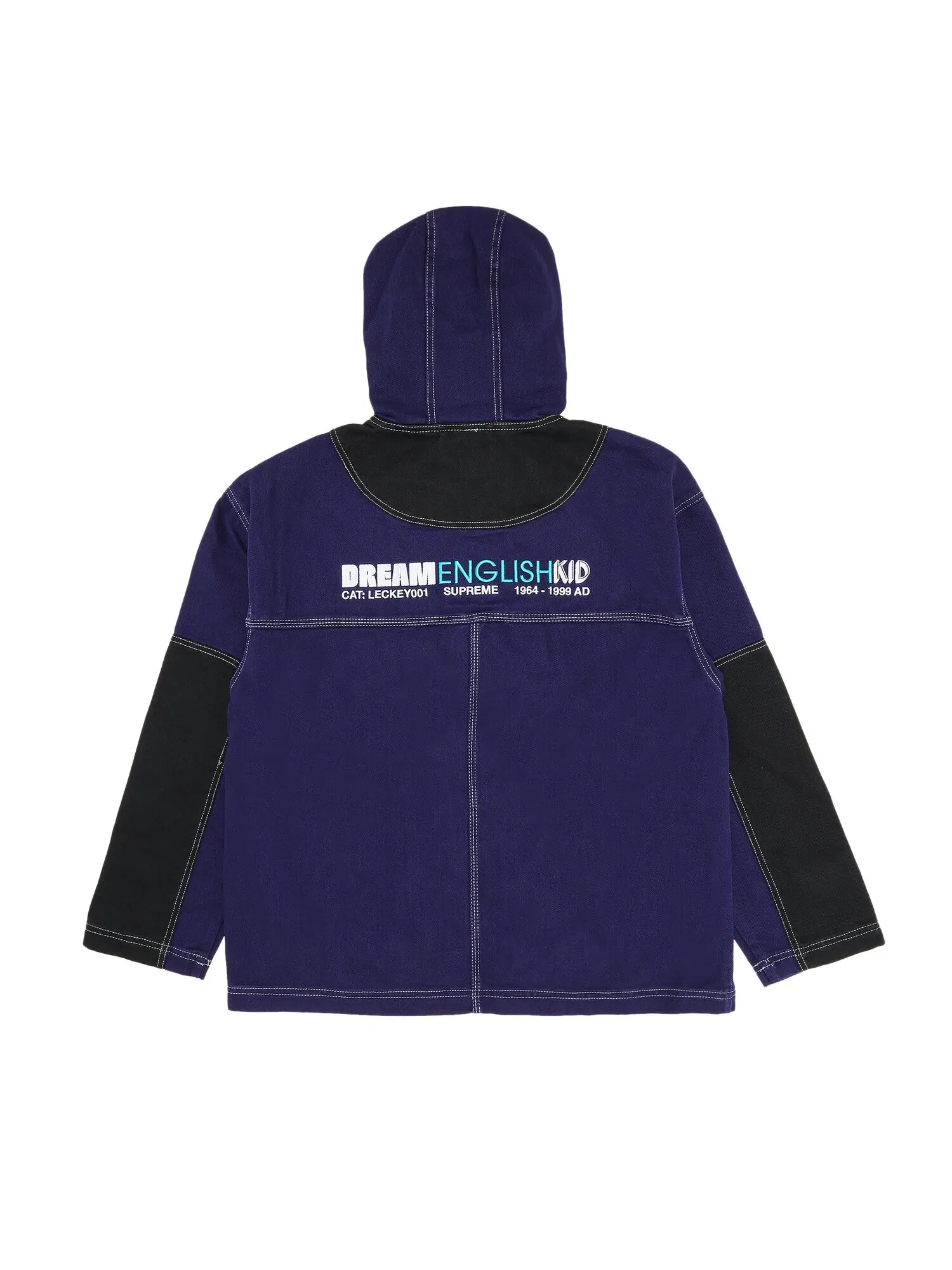 Детская английская куртка с капюшоном Supreme x Mark Leckey Dream — изображение 2 из 3, темно-синий