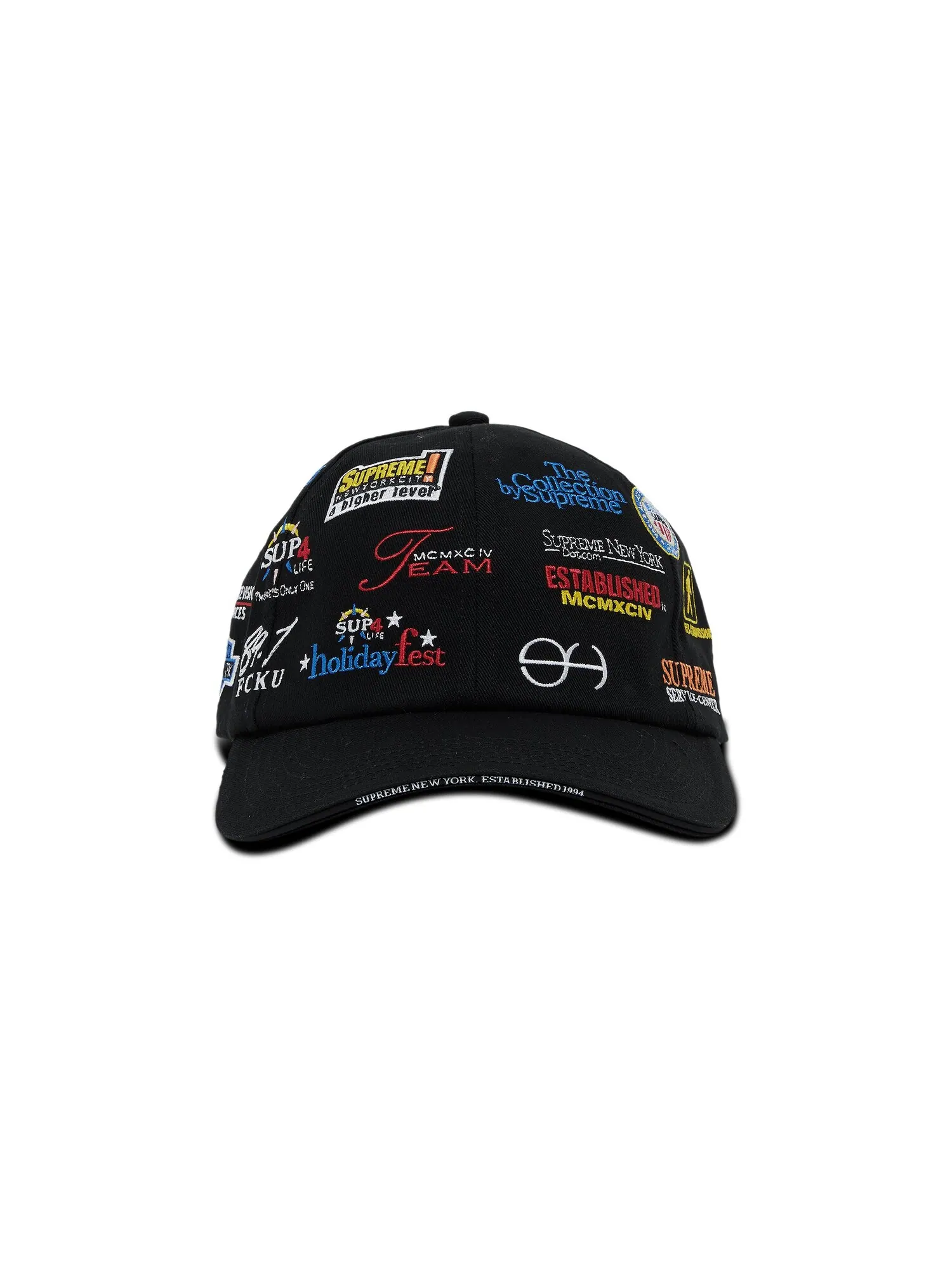 Supreme Sponsors 6-панельный черный — изображение 1 из 4