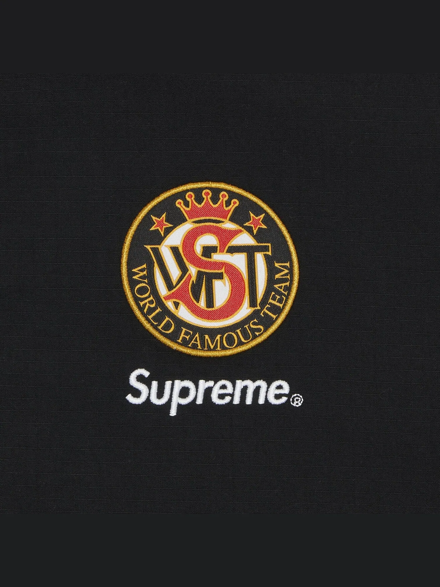 Спортивная куртка Supreme x Umbro из хлопка Ripstop — изображение 3 из 3, черный